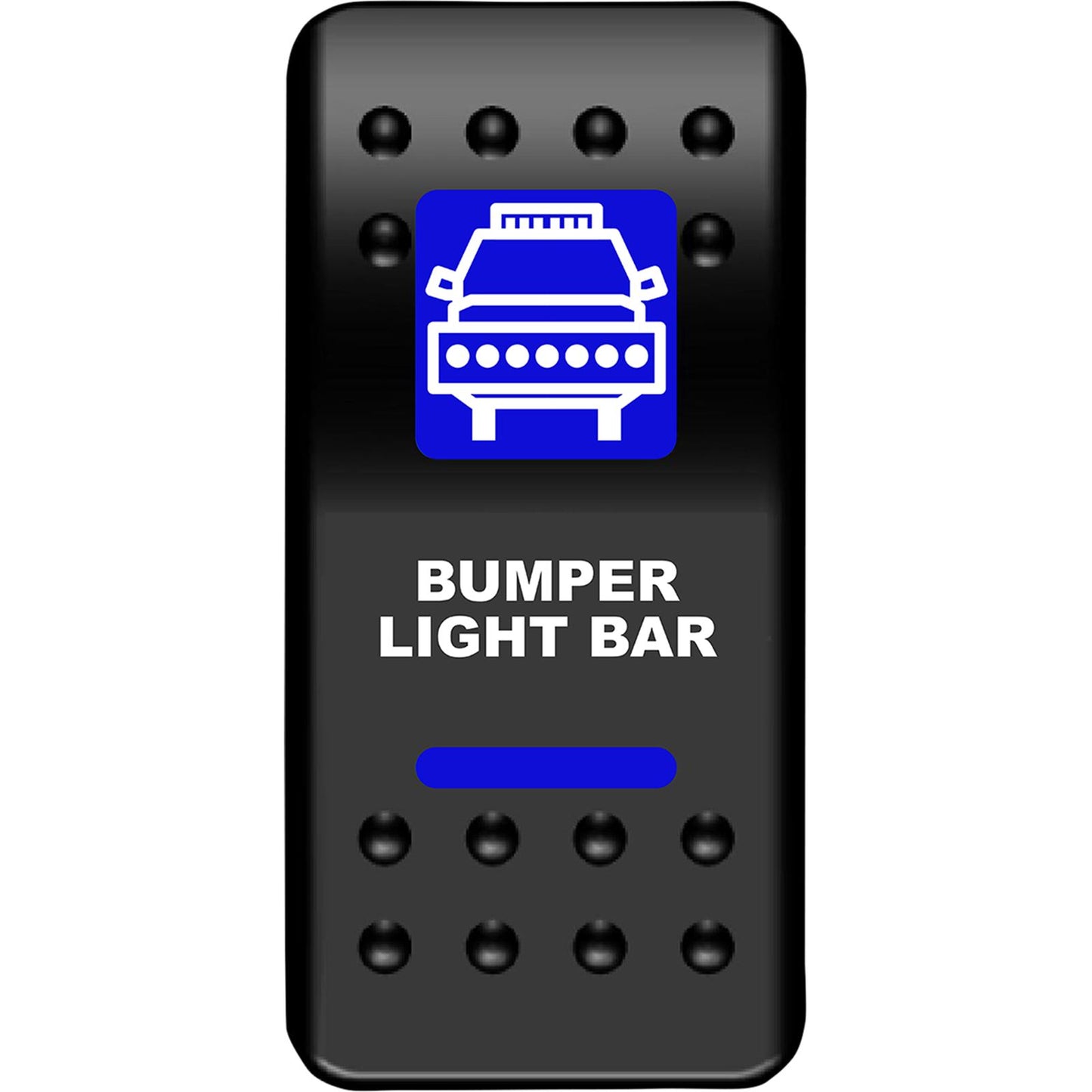 Moose Offroad Rocker Switch - Bumper Light Bar - Blue 2106-0550_1031604
