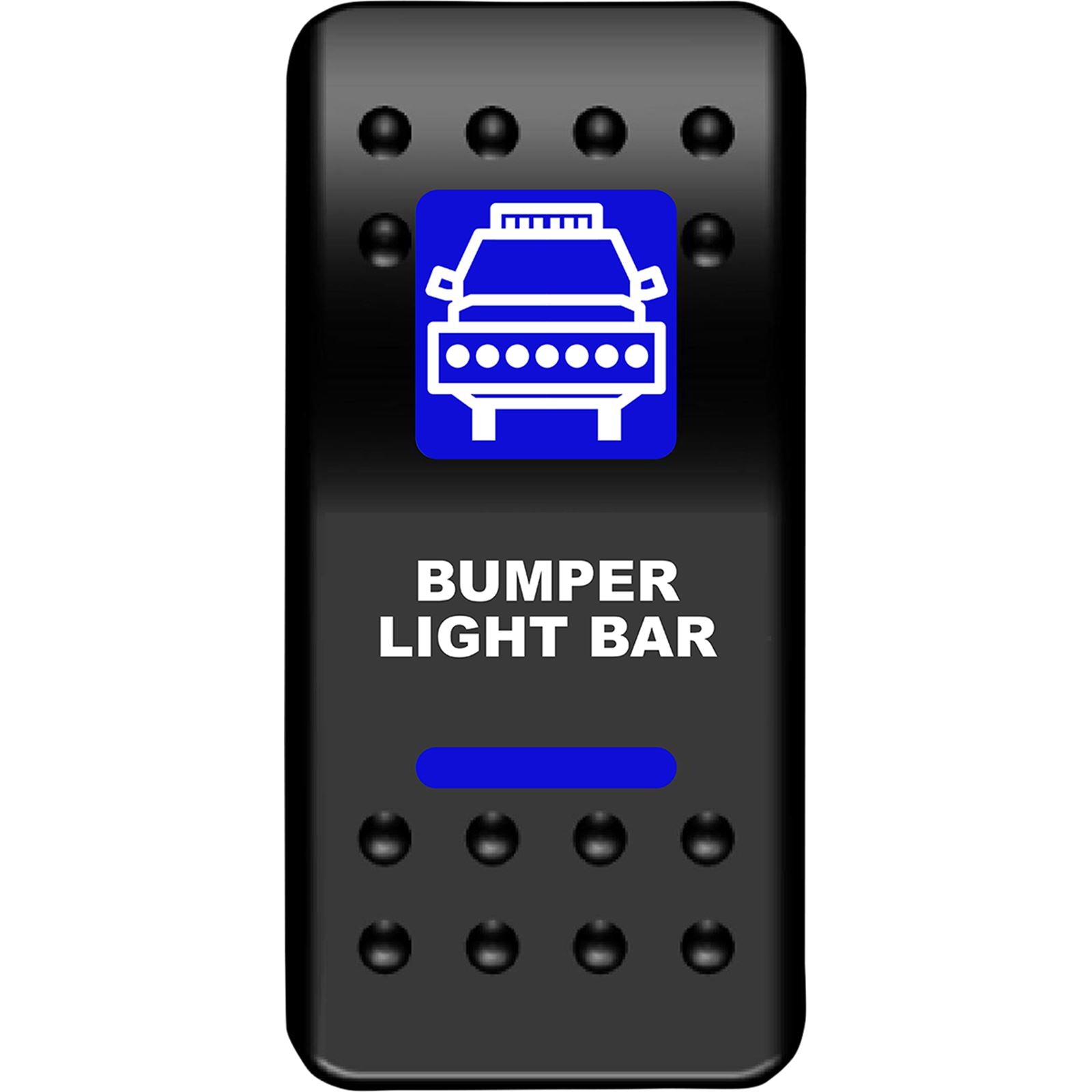 Moose Offroad Rocker Switch - Bumper Light Bar - Blue 2106-0550_1031604