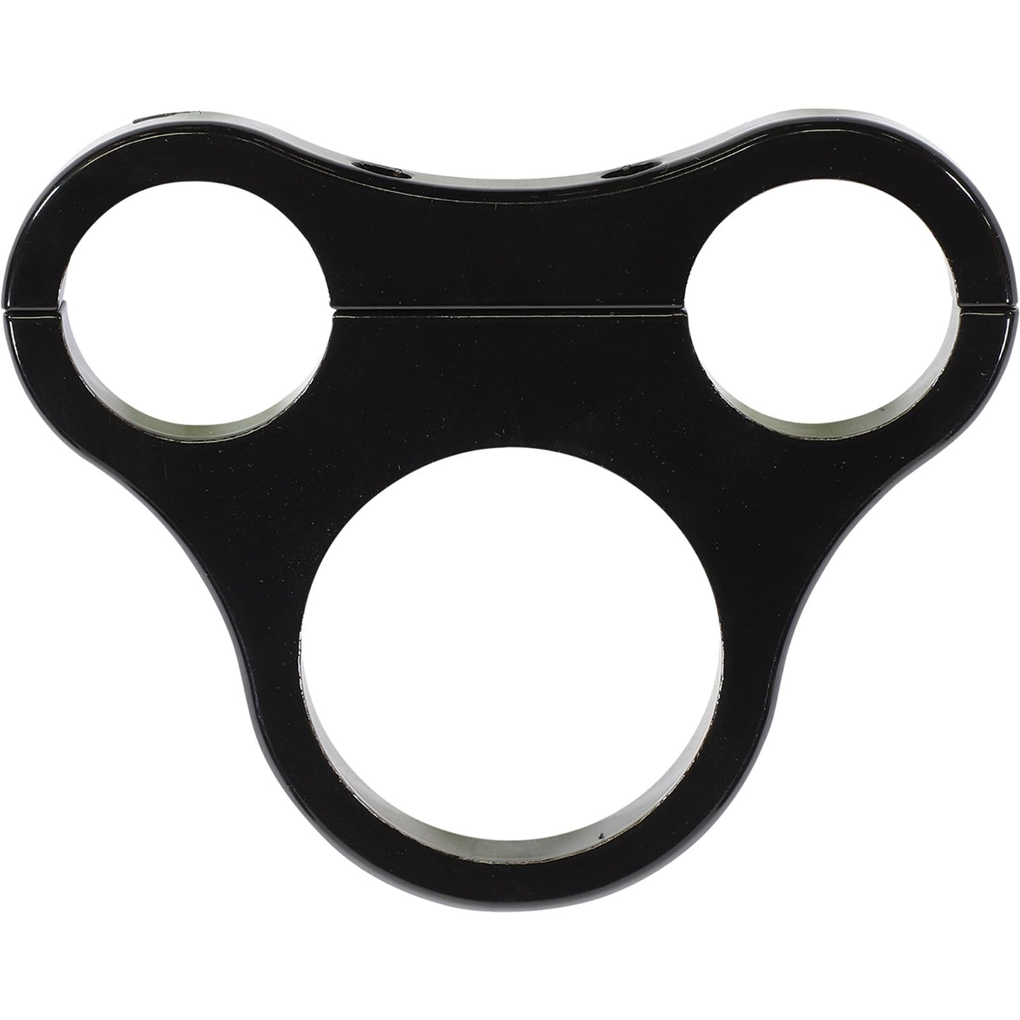 Drag Specialties 1.5" T-Bar Gauge Mount - Gloss Black - For Mini Gauge 2210-0565_1057132