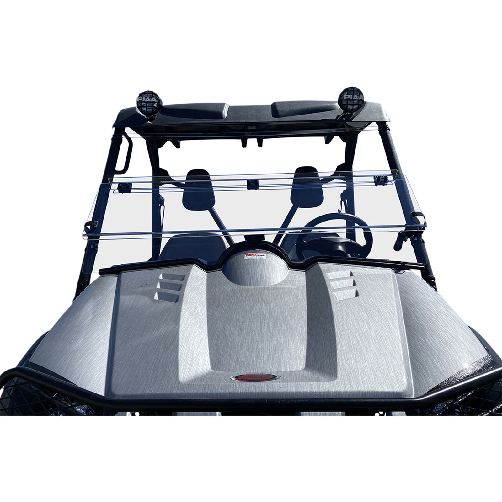 Moose Offroad Full Folding Windshield - Deluxe - Rhino 2317-0457_1057138