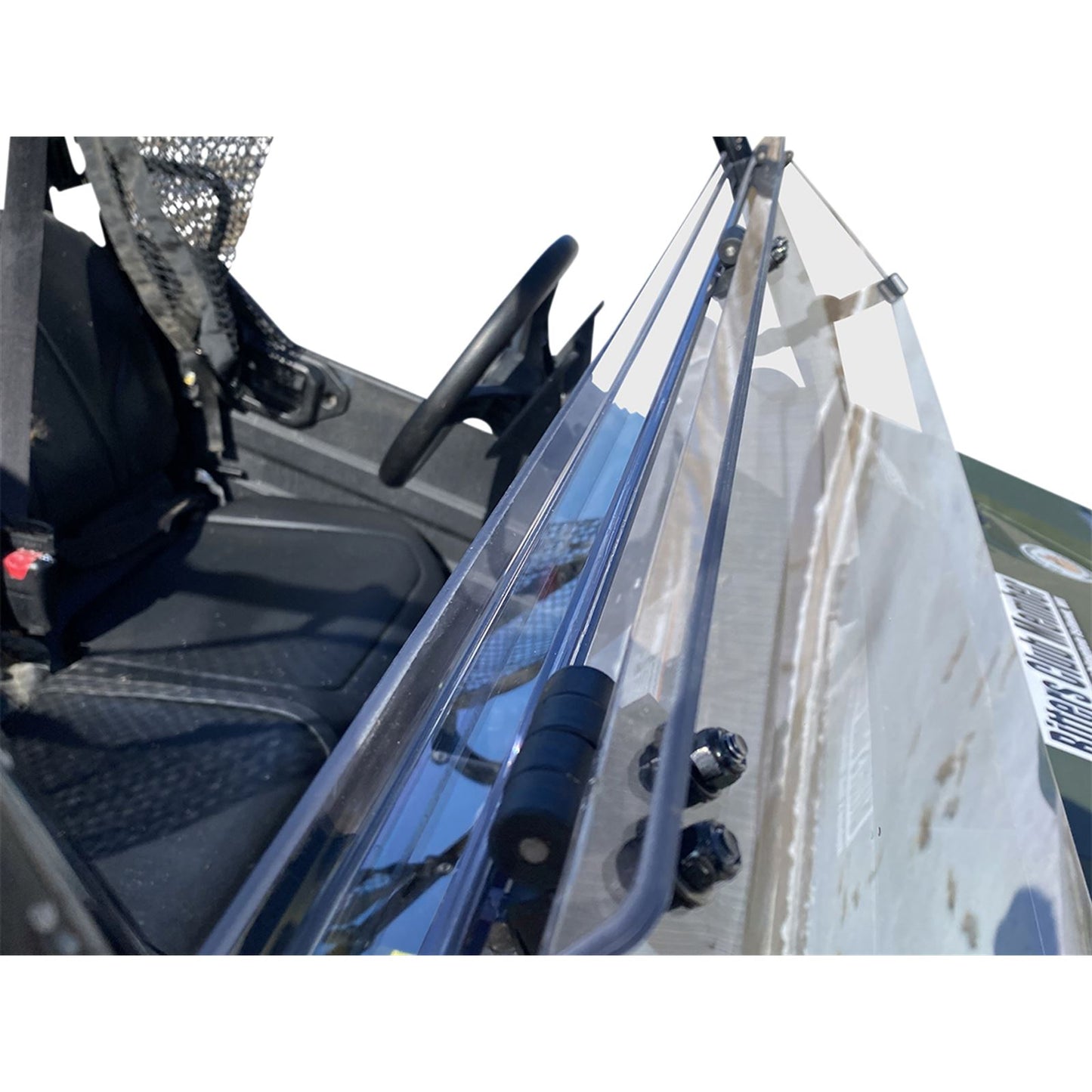 Moose Offroad Full Folding Windshield - Deluxe - Pioneer 2317-0459_1031707
