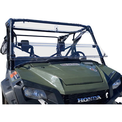 Moose Offroad Full Folding Windshield - Deluxe - Pioneer 2317-0459_1031687
