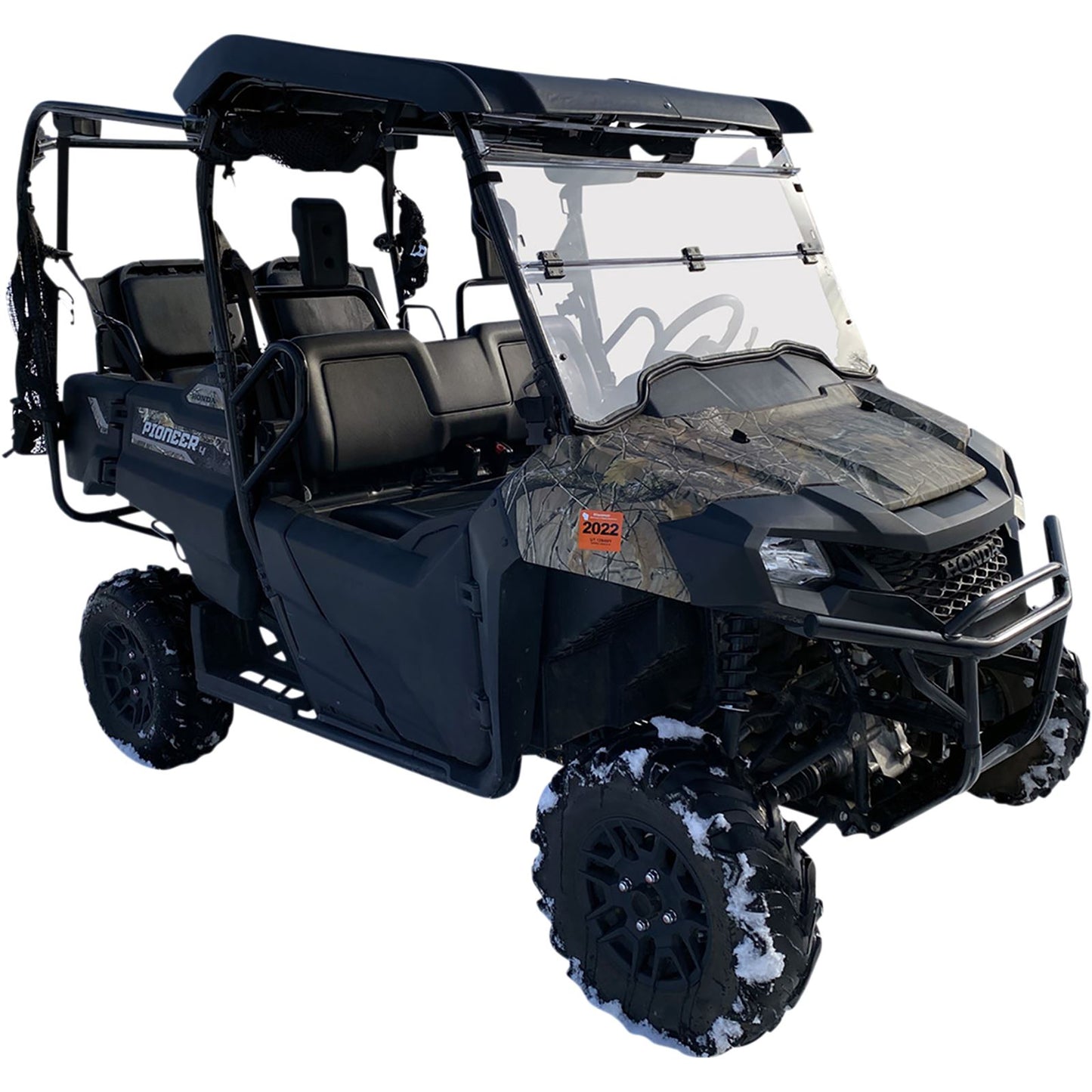 Moose Offroad Full Folding Windshield - Deluxe - Pioneer 2317-0460_1031664