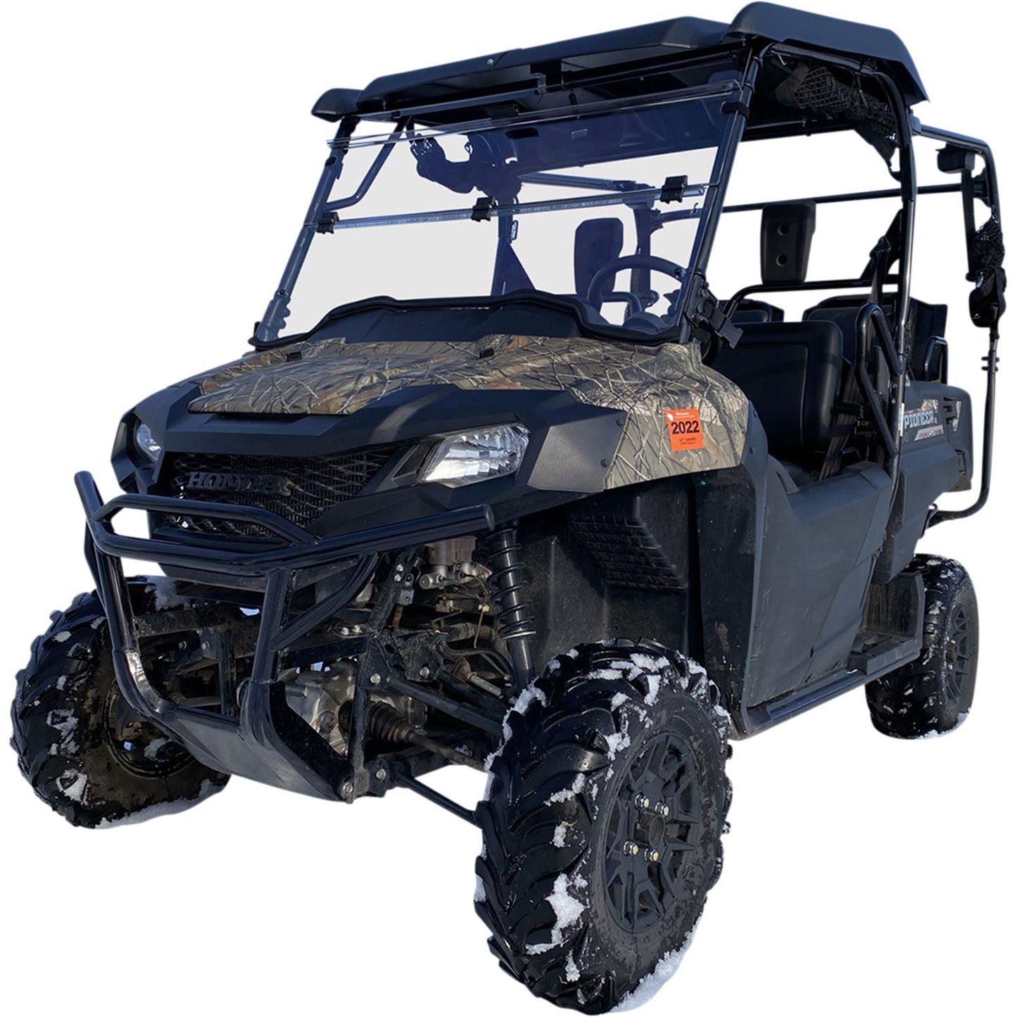 Moose Offroad Full Folding Windshield - Deluxe - Pioneer 2317-0460_1031665
