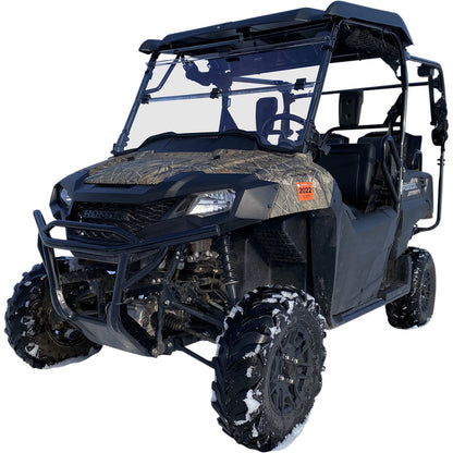 Moose Offroad Full Folding Windshield - Deluxe - Pioneer 2317-0460_1031665