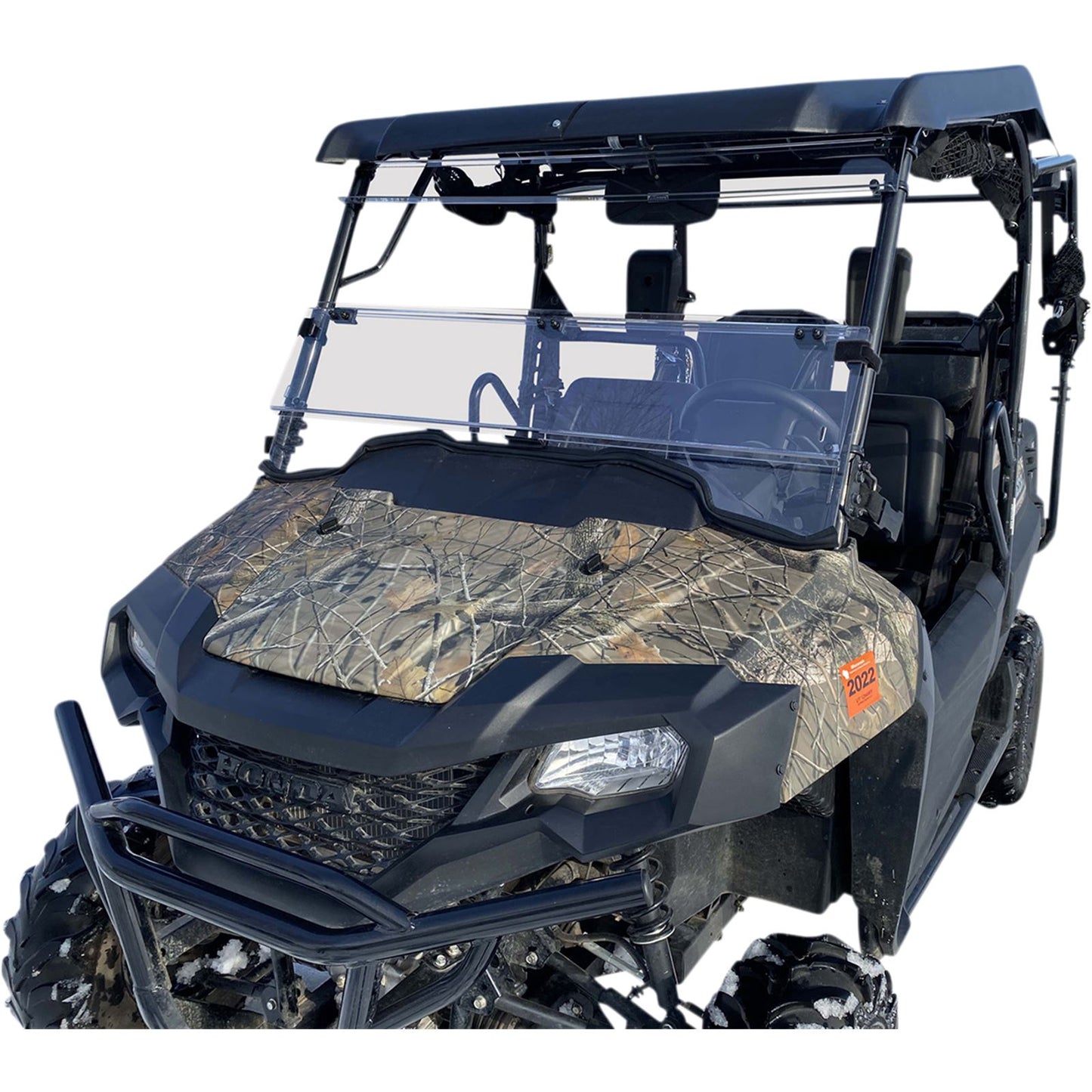 Moose Offroad Full Folding Windshield - Deluxe - Pioneer 2317-0460_1031666