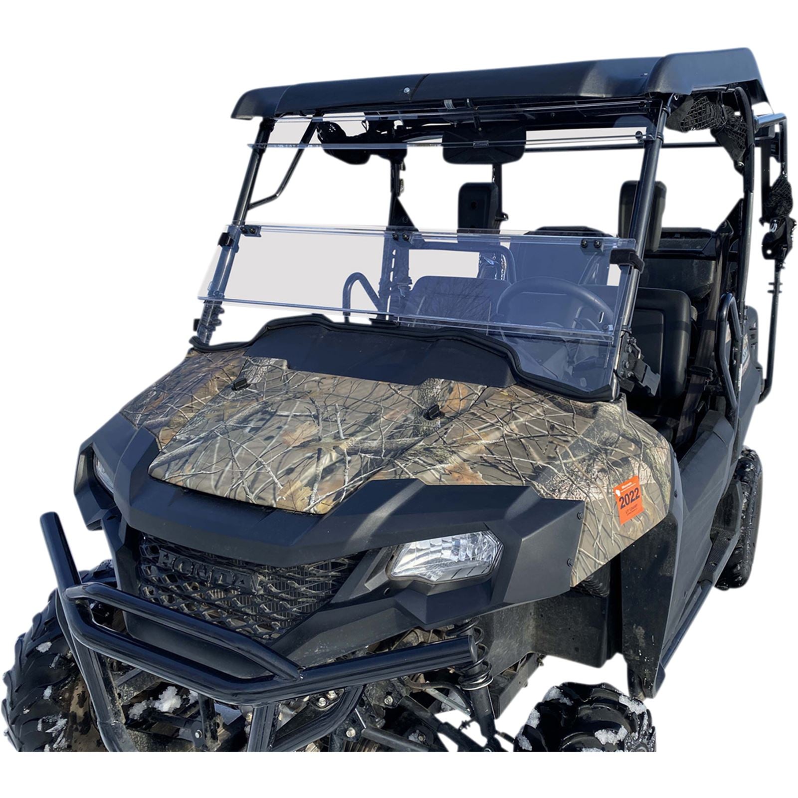 Moose Offroad Full Folding Windshield - Deluxe - Pioneer 2317-0460_1031666
