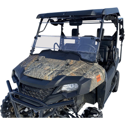 Moose Offroad Full Folding Windshield - Deluxe - Pioneer 2317-0460_1031666