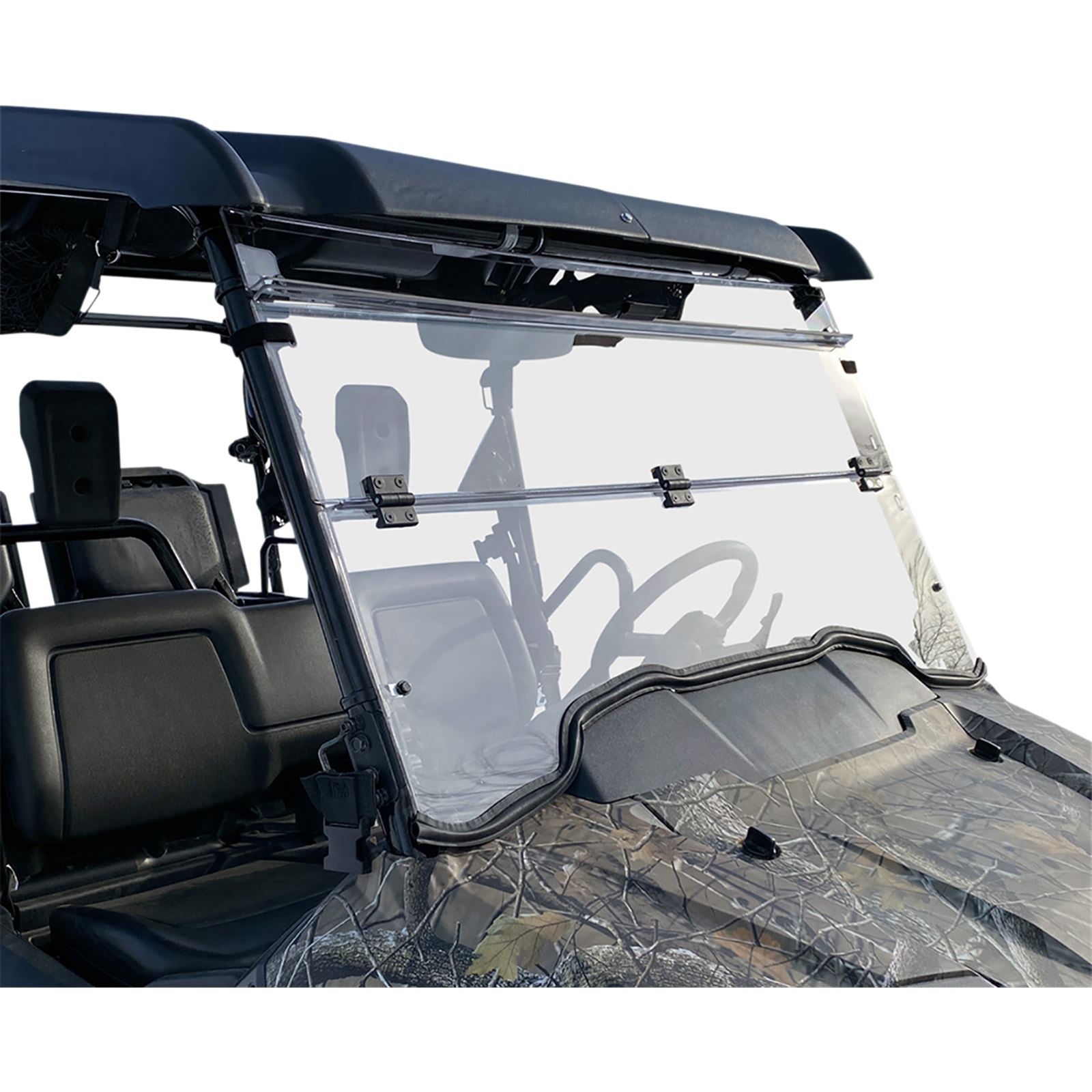 Moose Offroad Full Folding Windshield - Deluxe - Pioneer 2317-0460_1031667