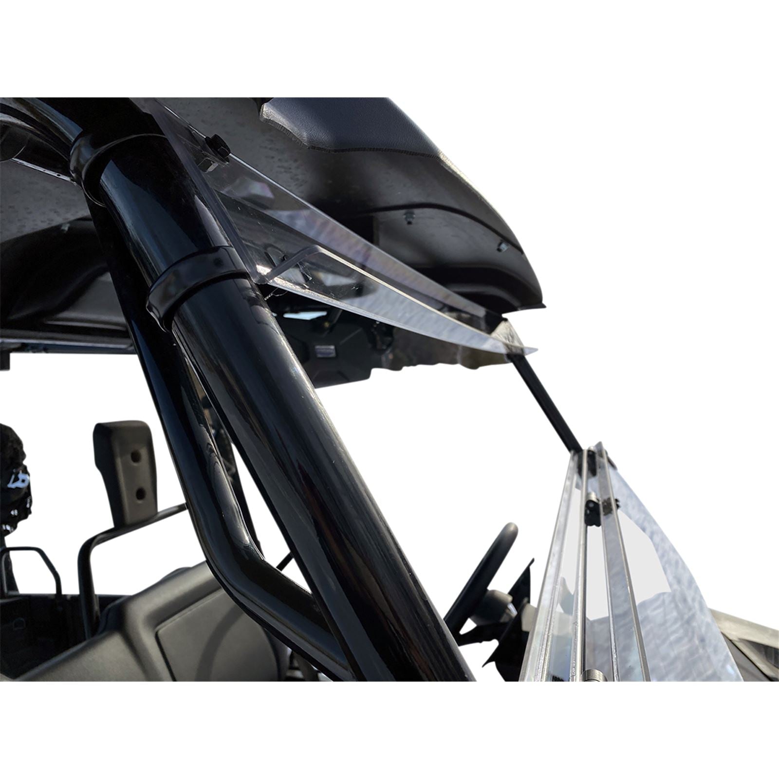 Moose Offroad Full Folding Windshield - Deluxe - Pioneer 2317-0460_1031669