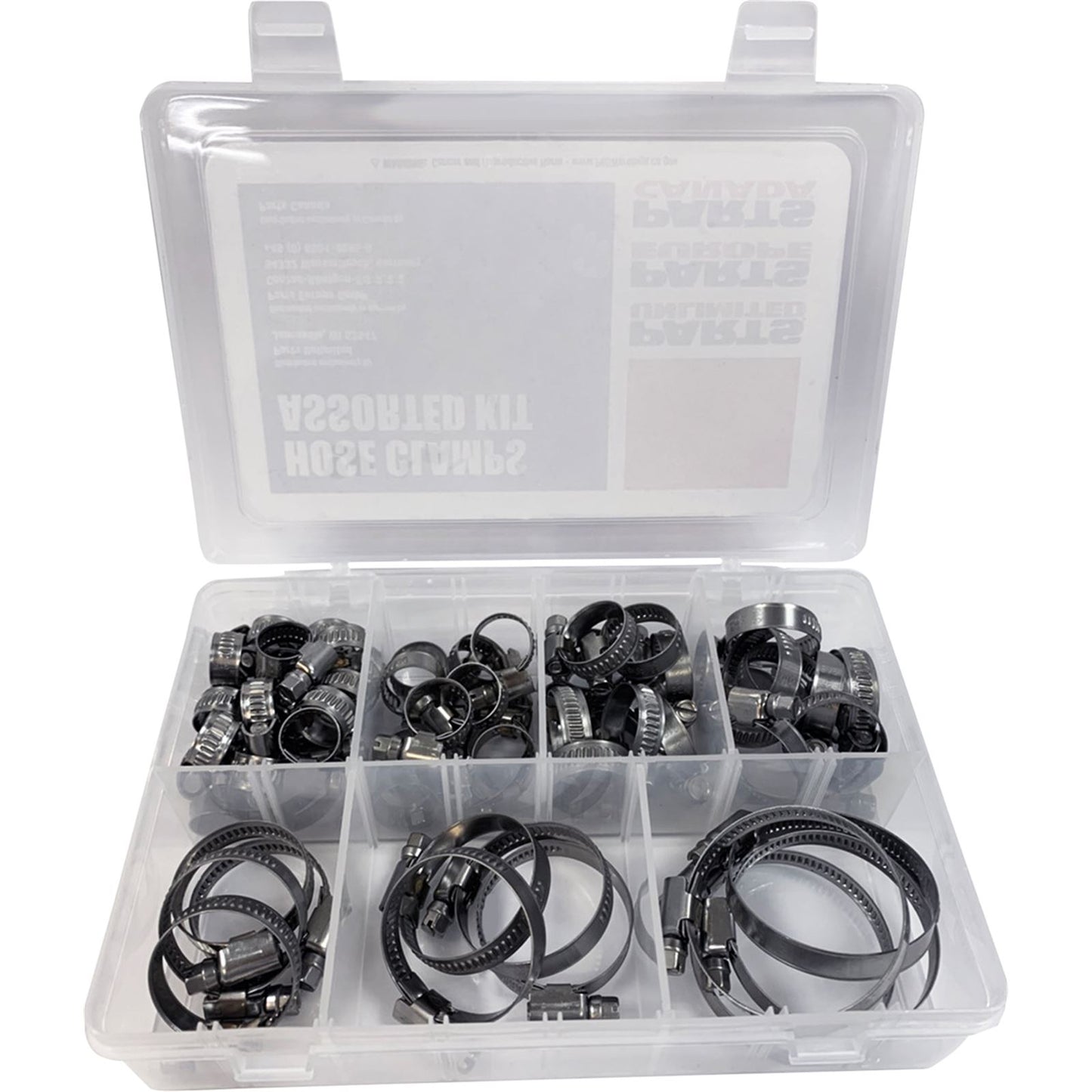 Parts Unlimited Hose Clamp Assortment Kit - 60 Pieces [MPN: 2402-0279]_1031749