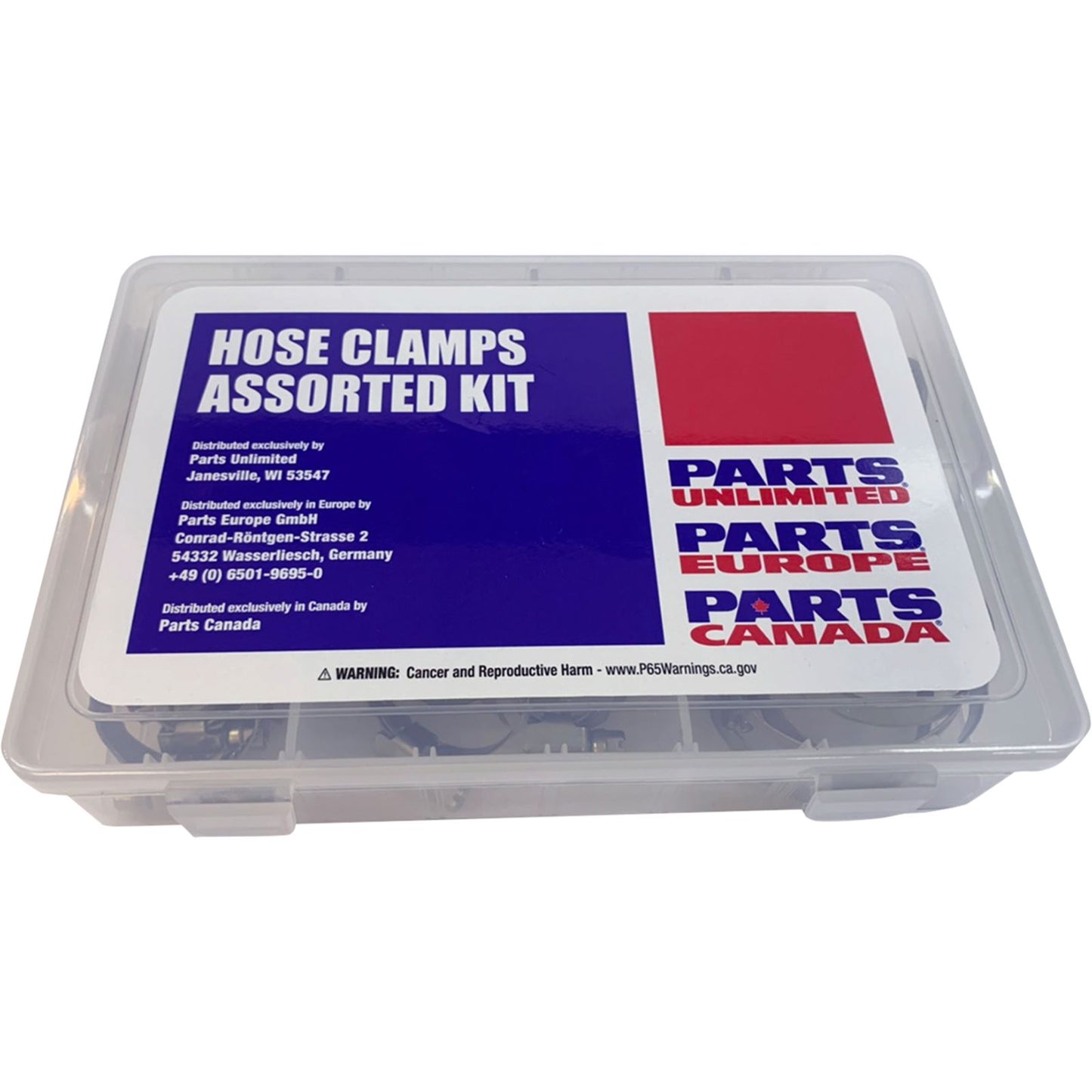 Parts Unlimited Hose Clamp Assortment Kit - 60 Pieces [MPN: 2402-0279]_1031750