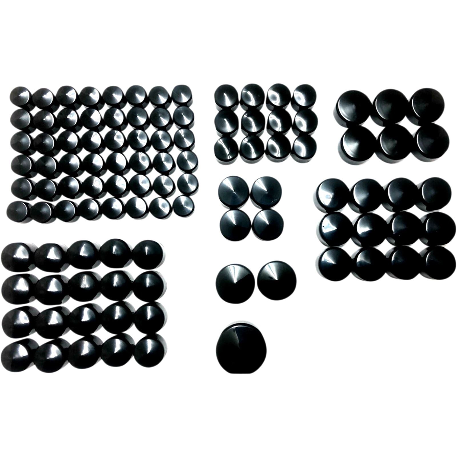 Drag Specialties Covers Bolt M8 Complete Black [MPN: 2404-0983]_1031752