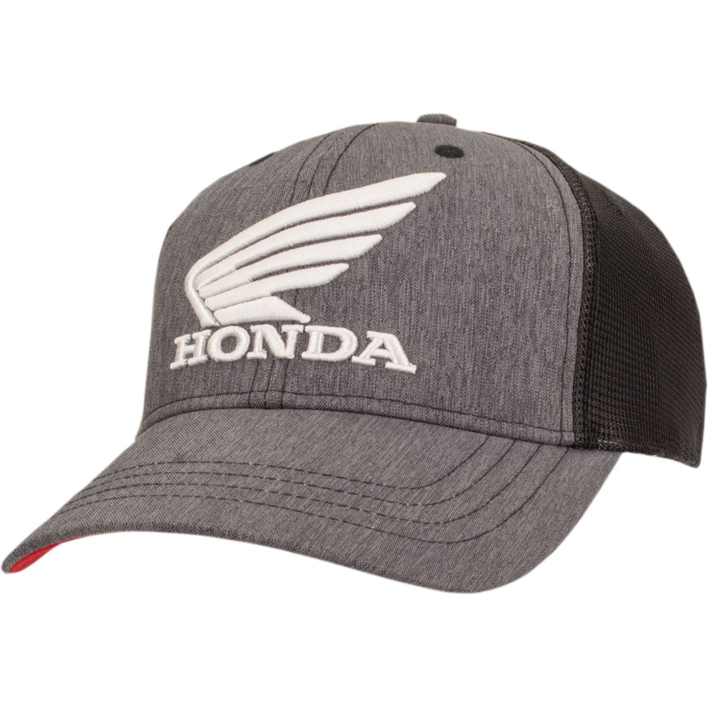 Utility Hat - Gray/Black/Red Honda Logo [MPN: NP21A-H1829]_1031765