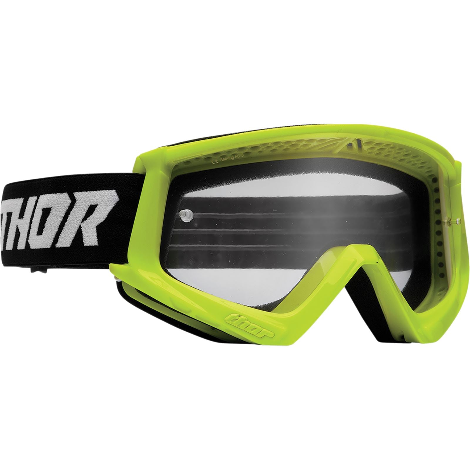 Thor Youth Combat Goggles - Racer - Flo Acid/Black 2601-3050_1031851