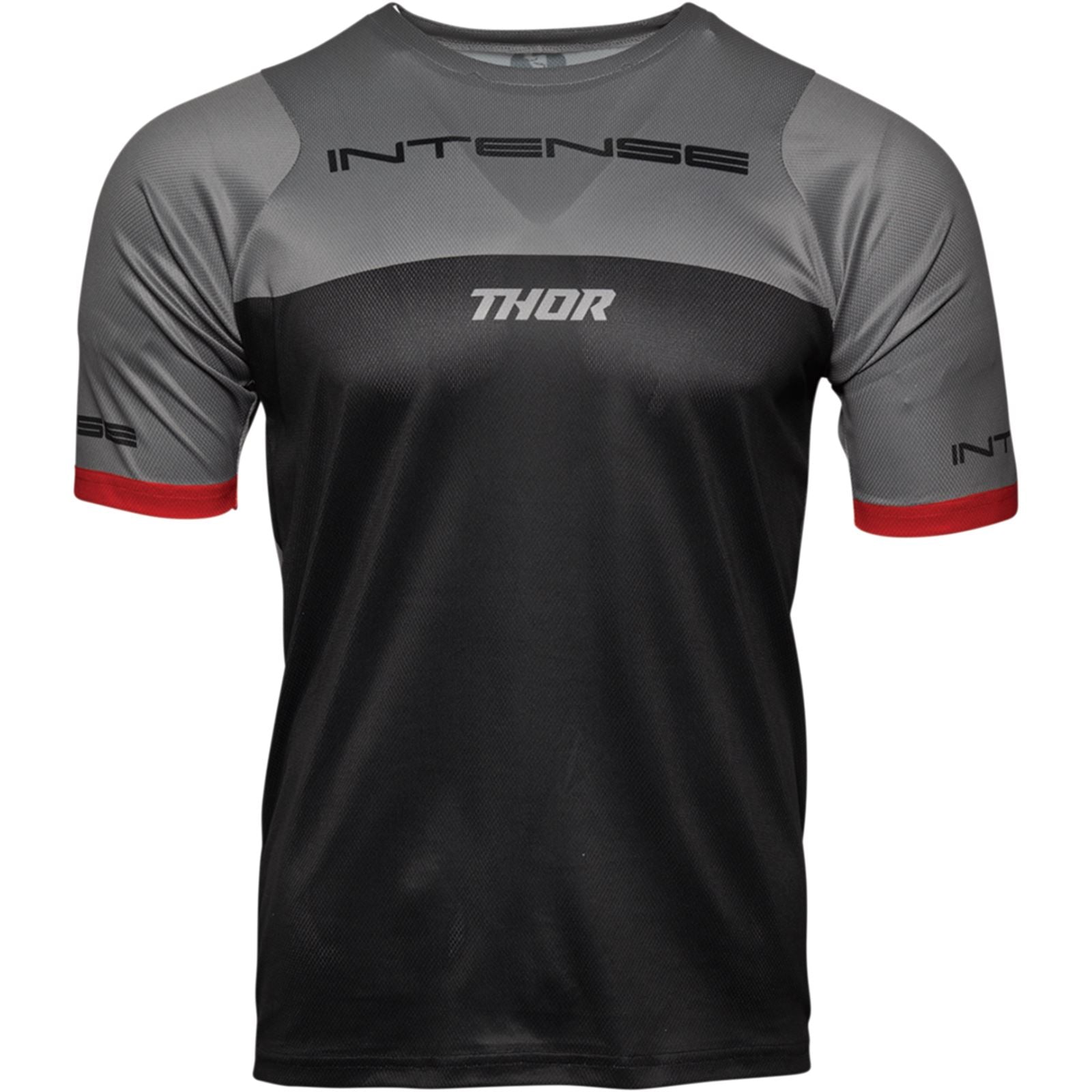 Thor Intense Jersey - Short-Sleeve - Black/Gray - Large 5120-0059_1032232