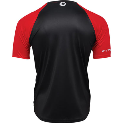 Thor Intense Chex Jersey - Red/Black - XS 5120-0138_1057396