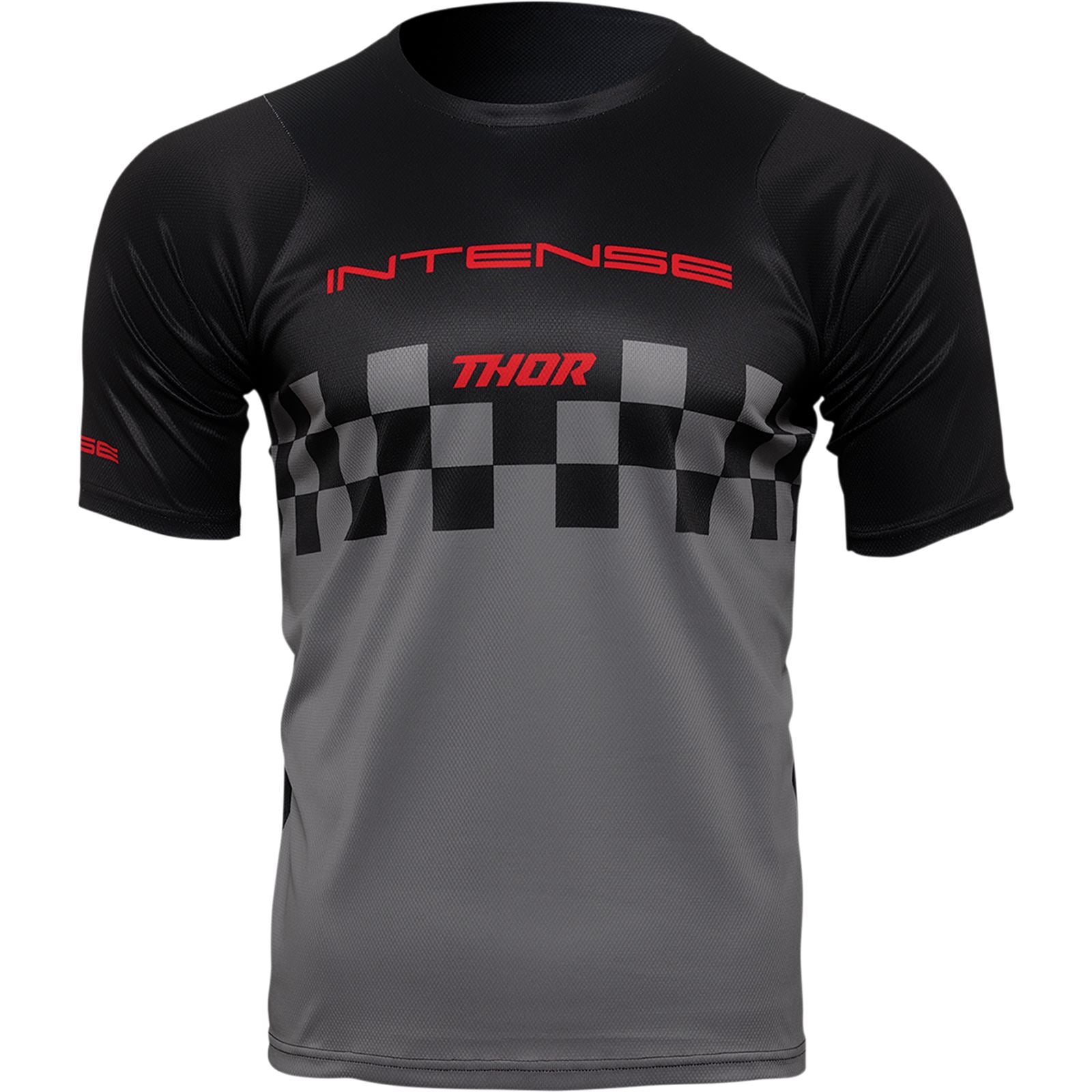 Thor Intense Chex Jersey - Black/Gray - Medium 5120-0146_1057380