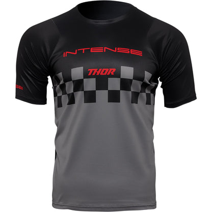 Thor Intense Chex Jersey - Black/Gray - Medium 5120-0146_1057380