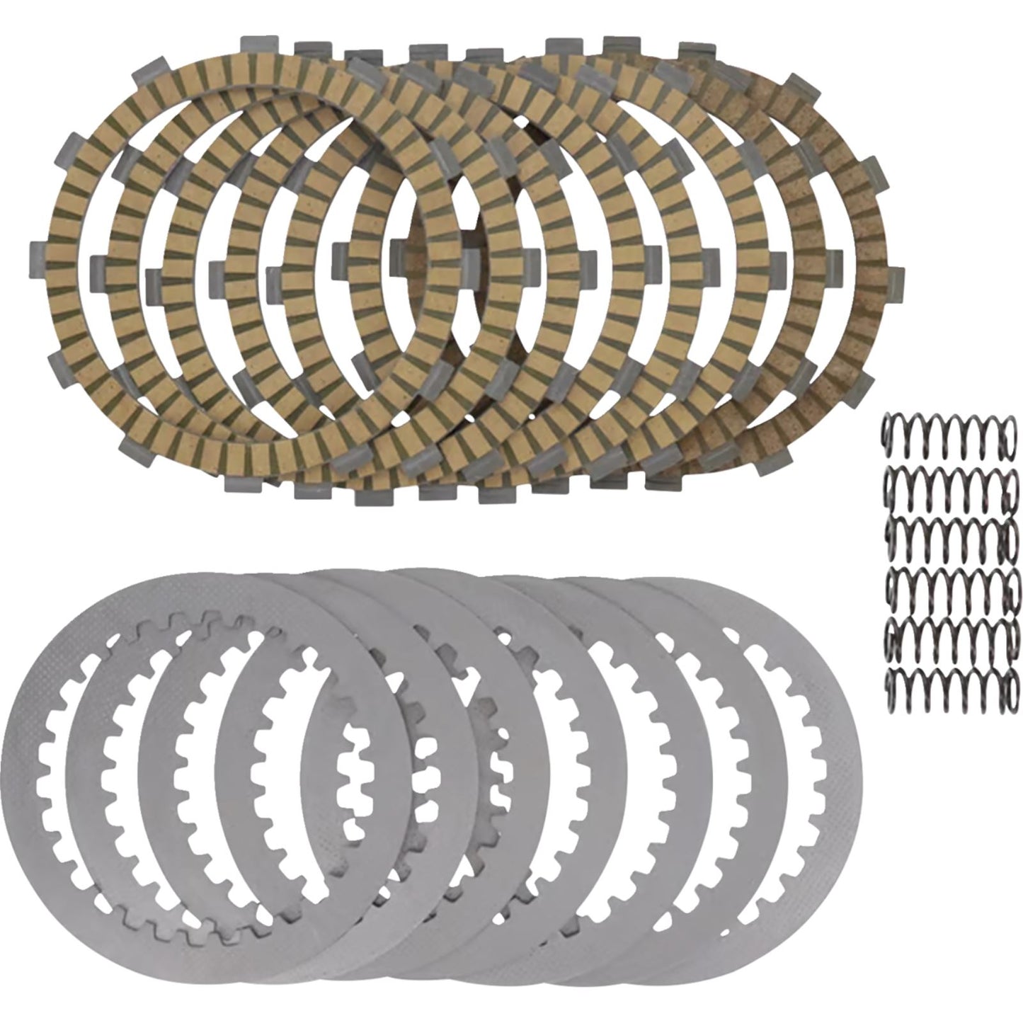ProX Complete Clutch Plate Set w/Springs 16.CPS23115_1444602