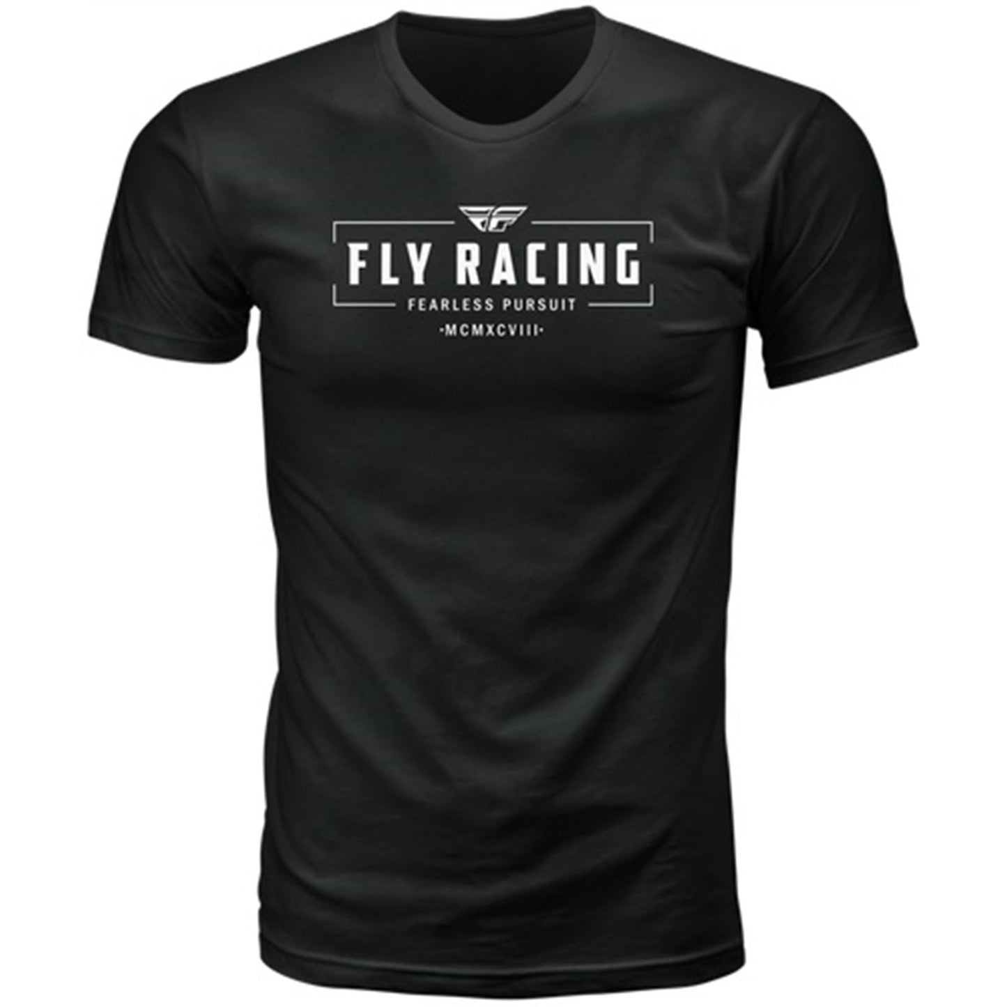 Fly Racing Motto Tee - Black - Small 352-0060S_732707