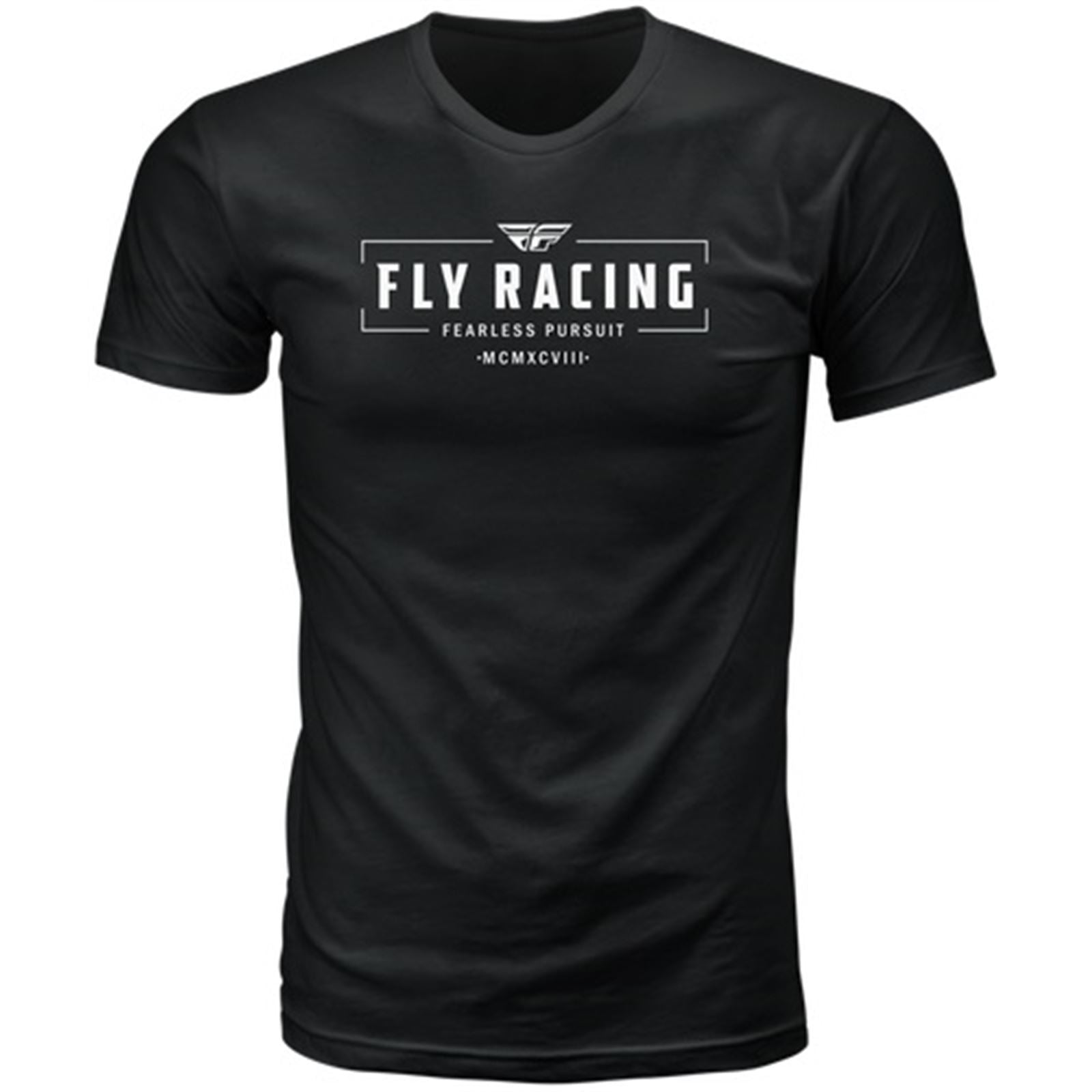 Fly Racing Motto Tee - Black - 2X-Large 352-00602X_732709