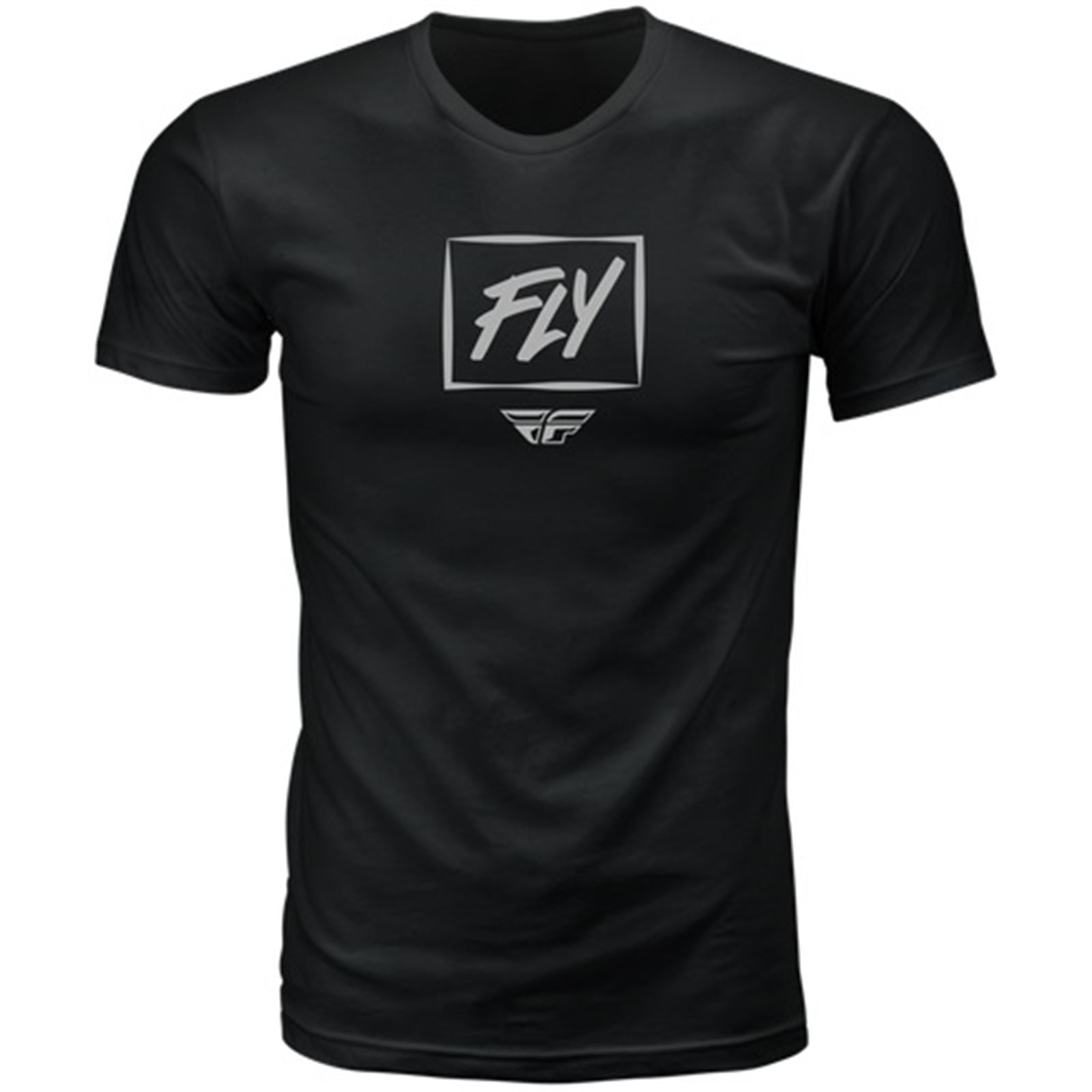 Fly Racing Zoom Tee - Black - Large 352-0140L_732730