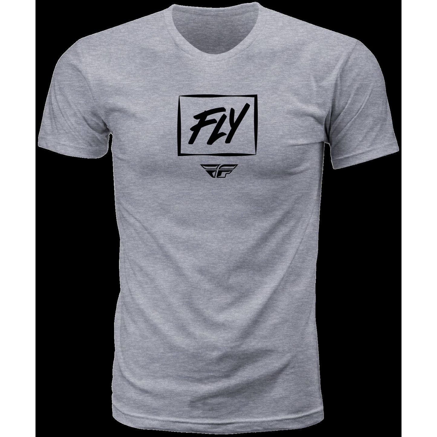 Fly Racing Zoom Tee - Grey - 2X-Large [MPN: 352-01462X]_725834