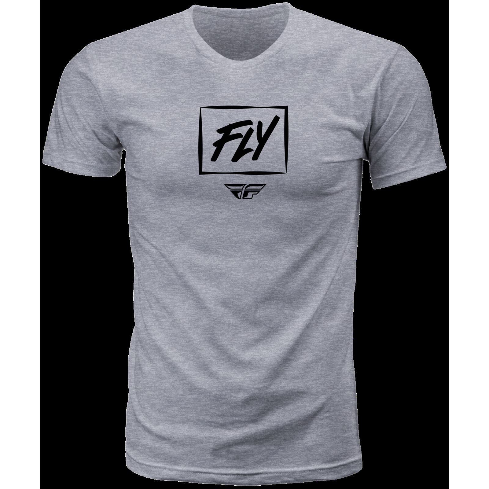 Fly Racing Zoom Tee - Grey - 2X-Large [MPN: 352-01462X]_725834