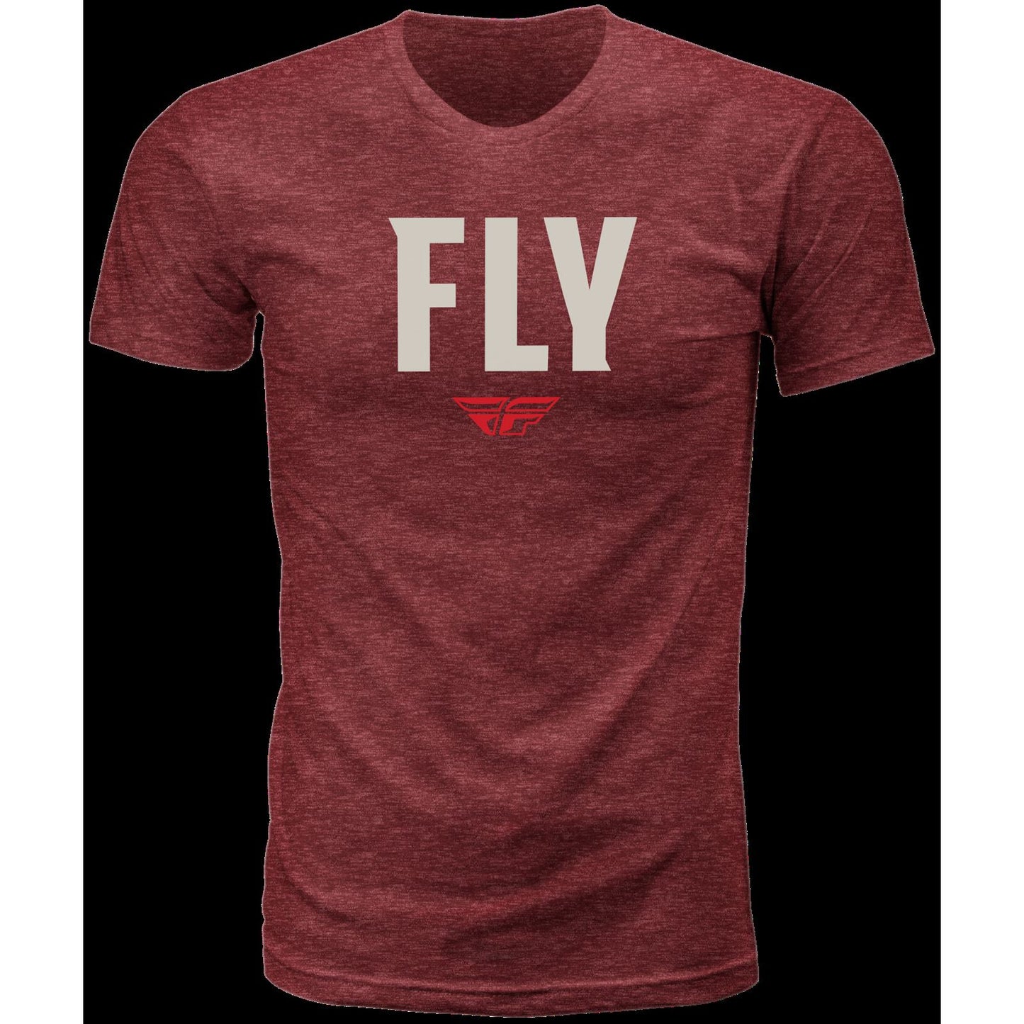 Fly Racing WFH Tee - Heather Red - Medium 352-0152M_725810