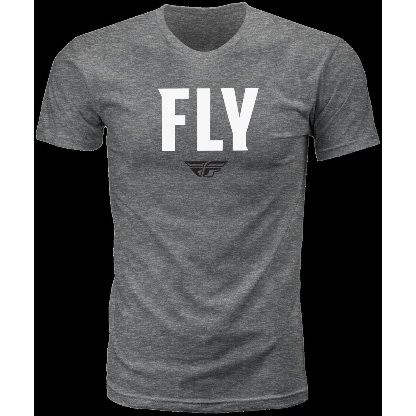 Fly Racing WFH Tee - Dark Grey Heather - Small 352-0156S_725807