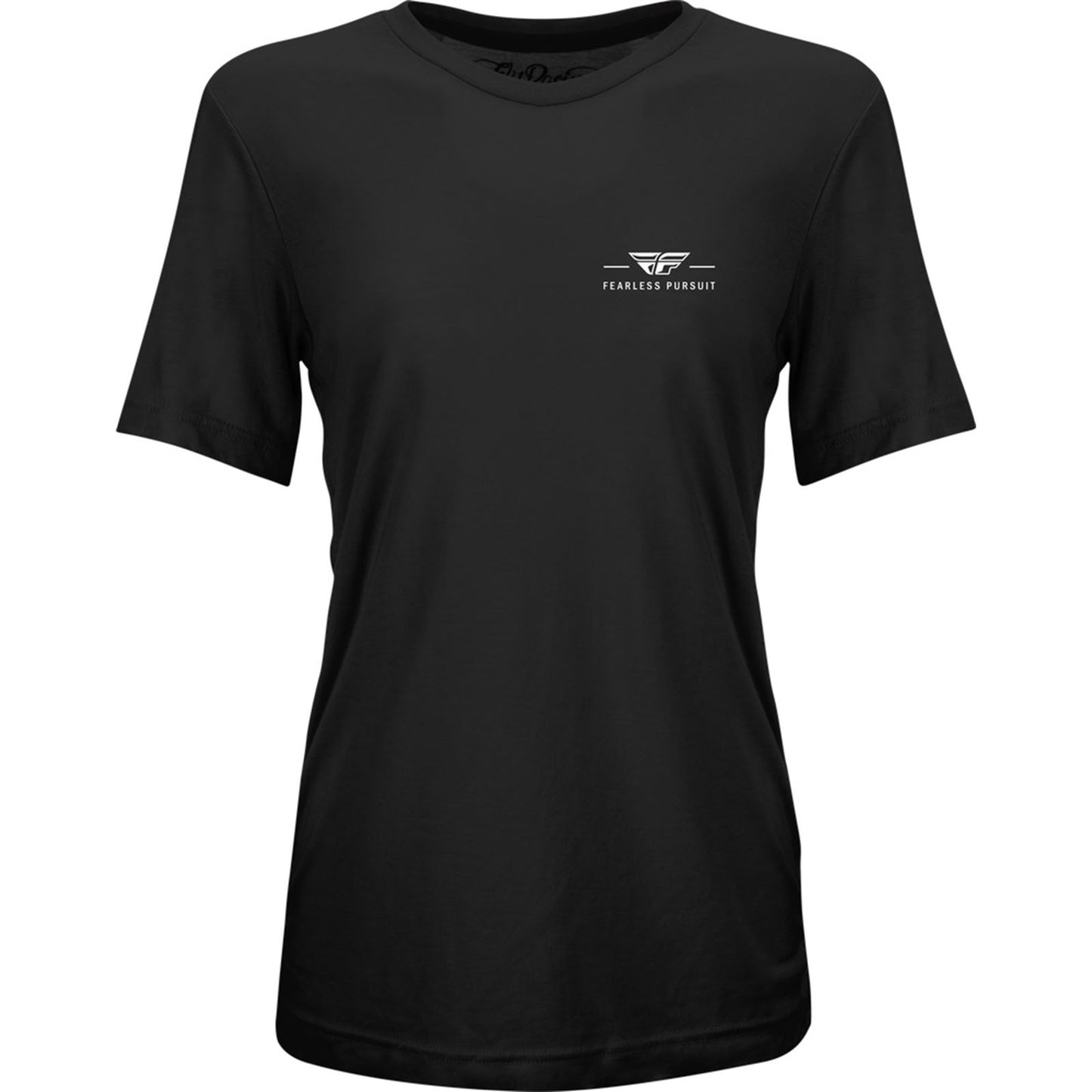 Fly Racing Women's Fly Motto Tee - Black - X-Large 356-0050X_732713