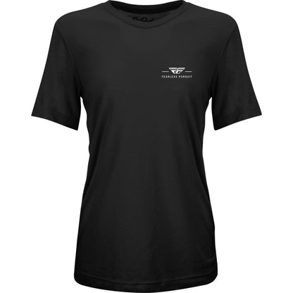Fly Racing Women's Fly Motto Tee - Black - 2X-Large 356-00502X_732714
