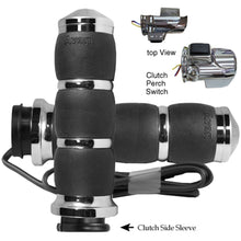 Avon Grips Velvet Air FBW Heated Grips for 15-UP FLTR - Chrome AIR-93-FLY-RH_725785