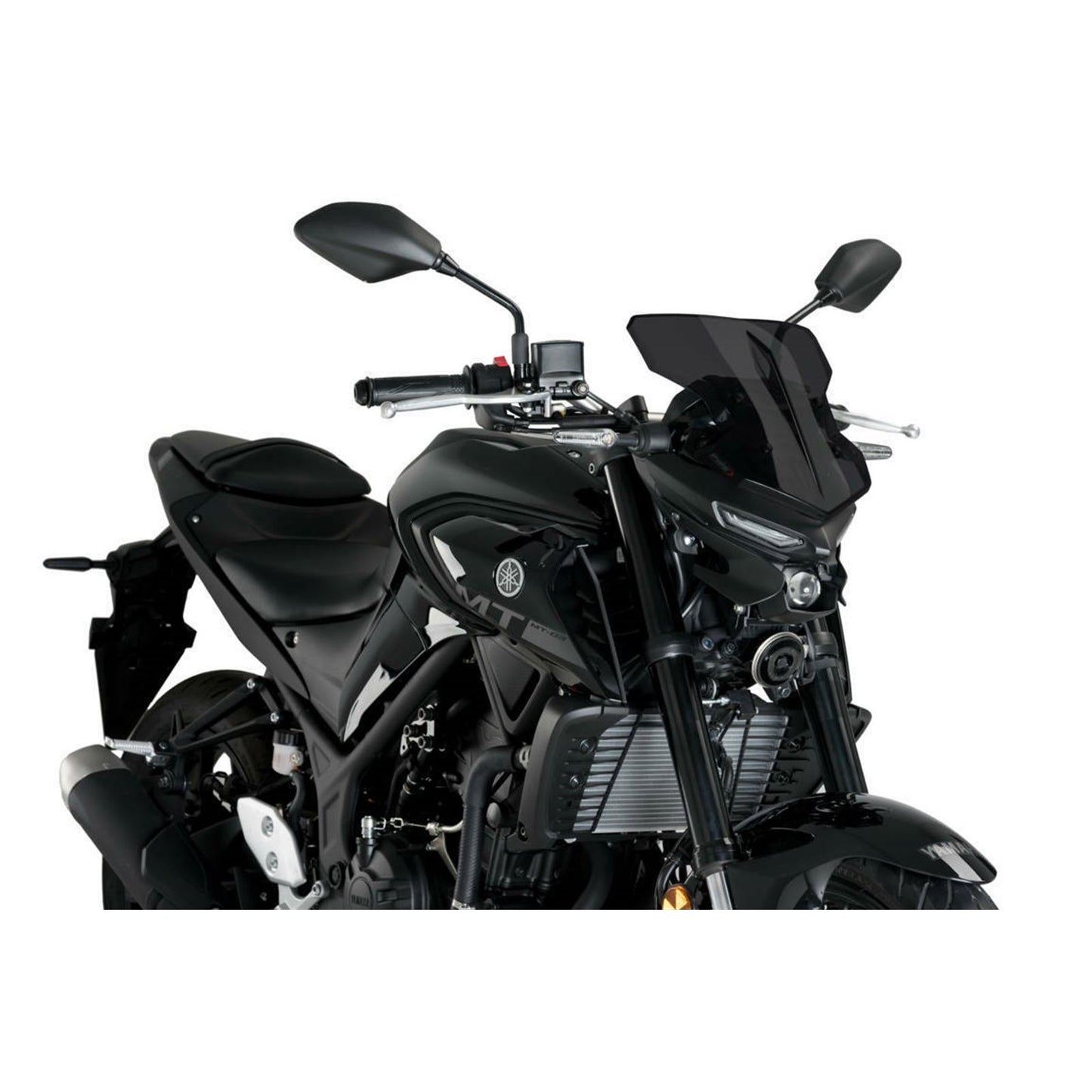 Puig New Generation Windscreen - Dark Smoke for Yamaha 20285F_725944