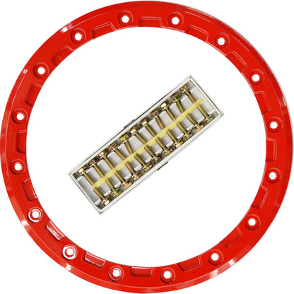 Raceline Beadlock Replacement Ring - 15" - Red Podium RBL-15R-A93-RING-16_1388359