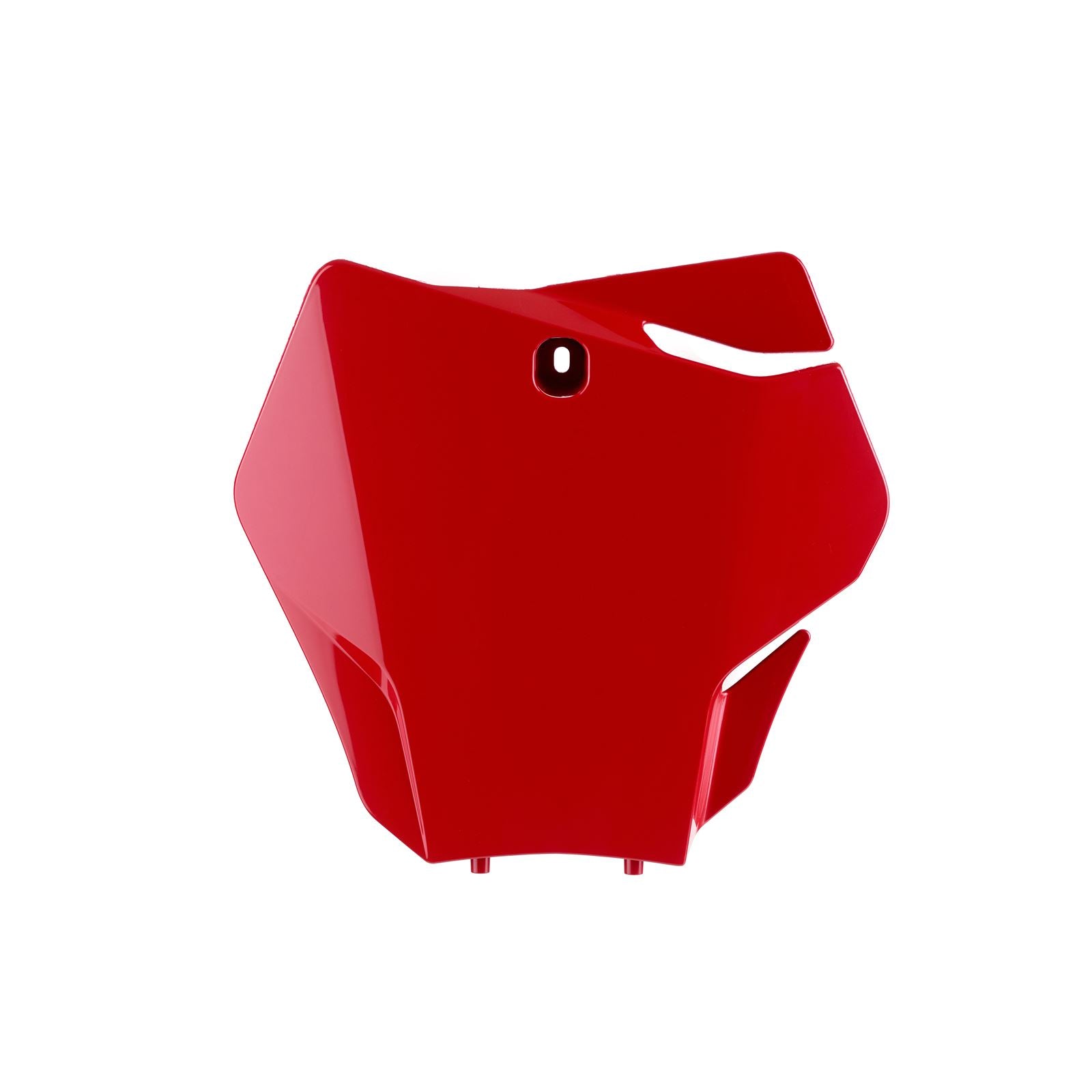 Polisport Plastic Front Number Plate - Red - Gas Gas 8668100003_726022