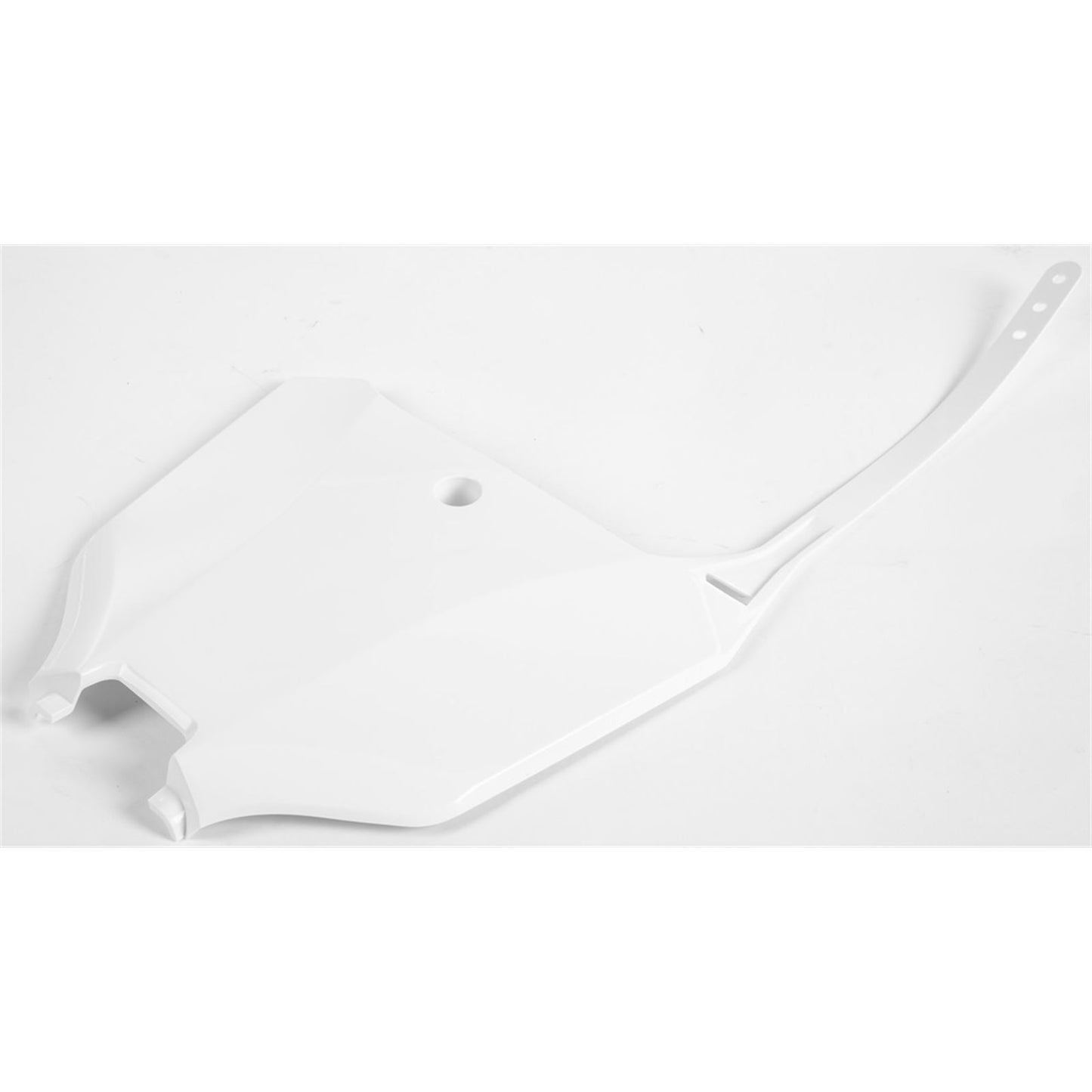 Polisport Plastic Front Number Plate - White for Honda 8670700002_859692