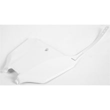 Polisport Plastic Front Number Plate - White for Honda 8670700002_859692
