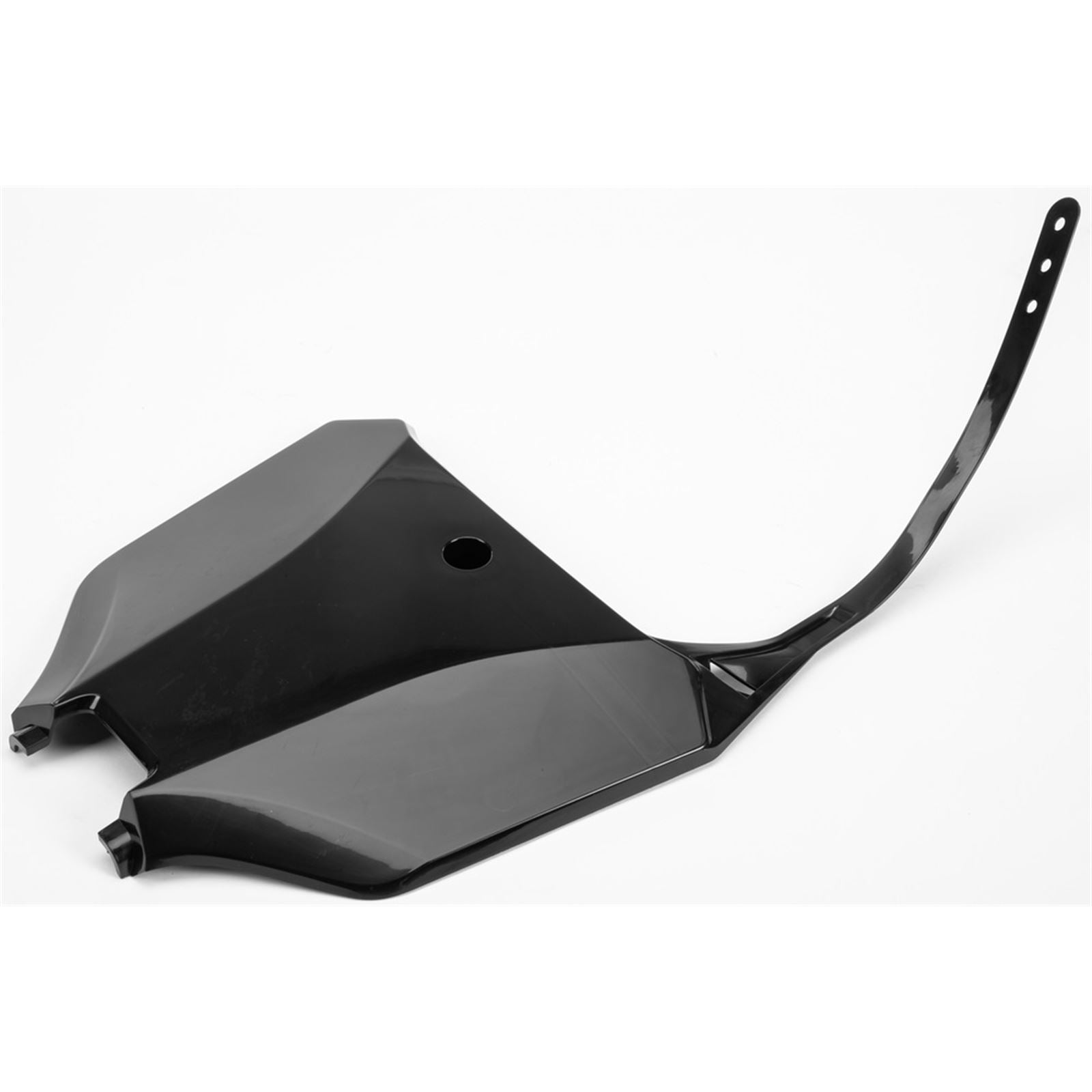 Polisport Plastic Front Number Plate - Black for Honda 8670700003_859693