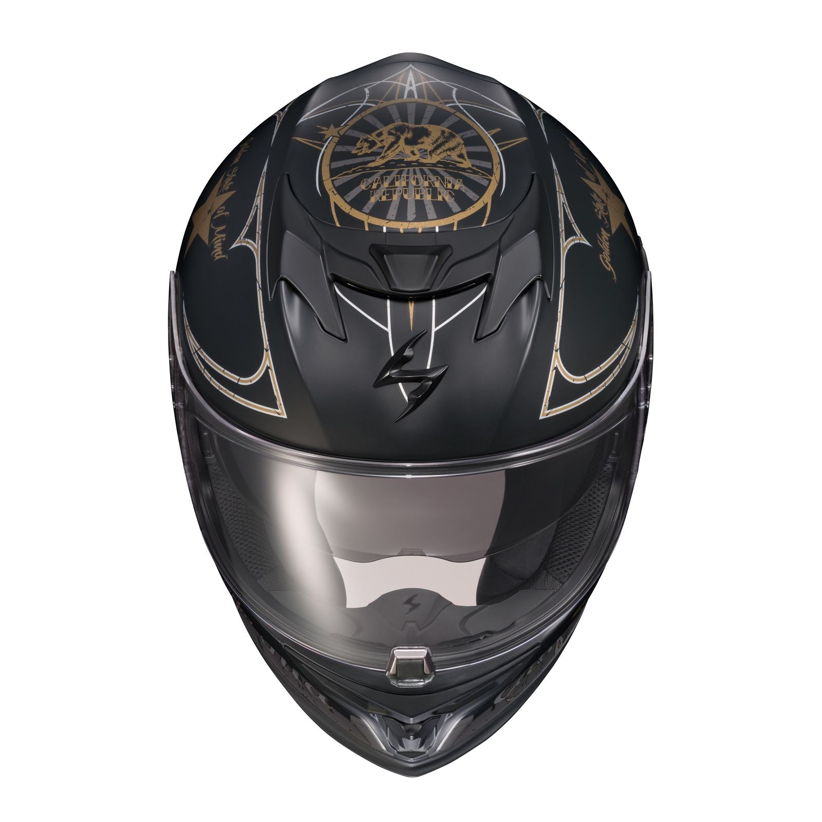 ScorpionEXO EXO-T520 Golden State Helmet - Matte Black - Small T52-3103_1064977