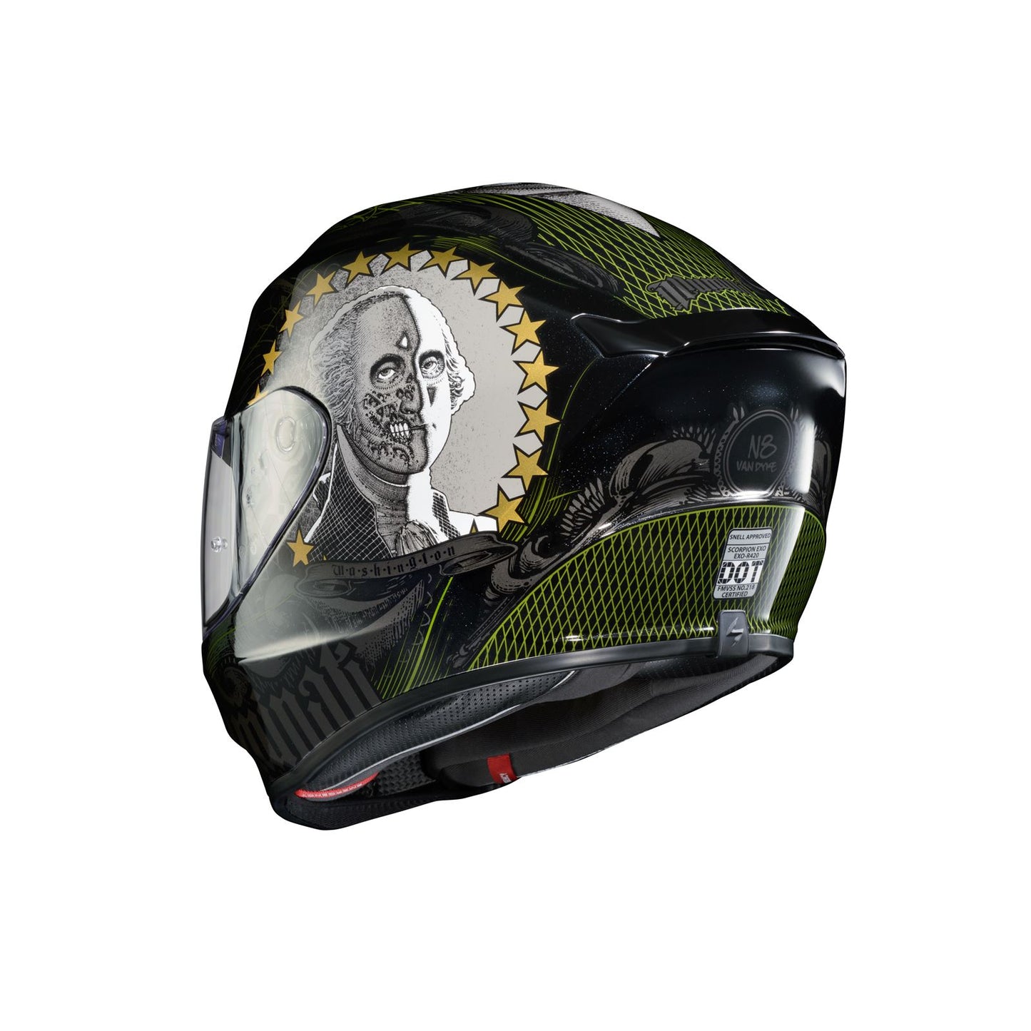 ScorpionEXO EXO-R420 Full-Face Helmet Illuminati 2 Black_1008531