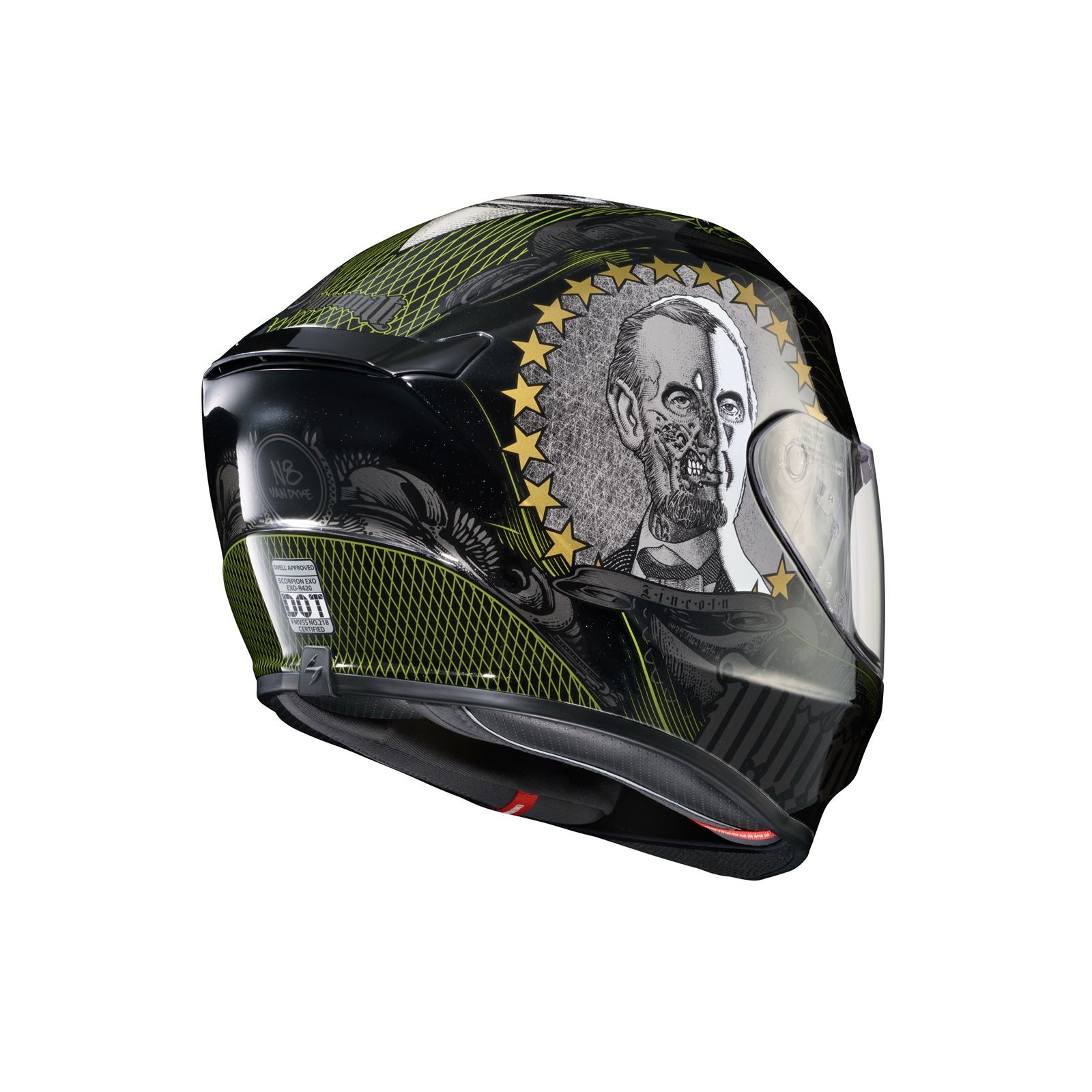 ScorpionEXO EXO-R420 Full-Face Helmet Illuminati 2 Black_1008532