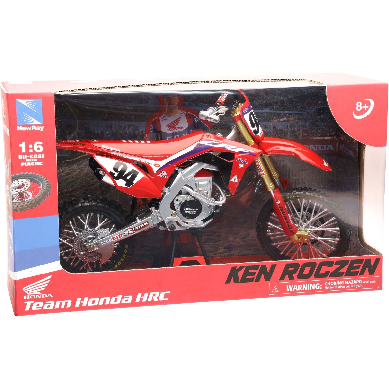 New-Ray Toys Replica 1:6 Scale HRC Team Honda #94 Ken Roczen 49693_726374