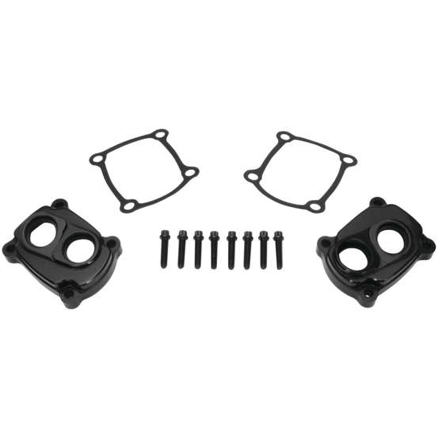 Jim's Machining Low-Profile Billet Tappet Cover for Milwaukee-Eight® - Black [MPN: 6020]_993436