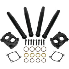 Jim's Machining Low-Profile Billet Tappet Cover for M8 with Pushrod Kit - Black [MPN: 6022]_994534