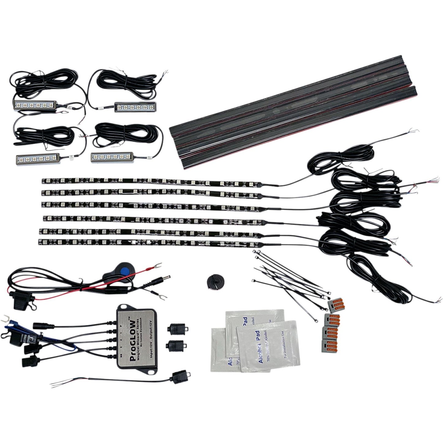 Custom Dynamics Magical Wizard™ Accent Light Kit - Full Bike Kit TMWK2PG_1057521