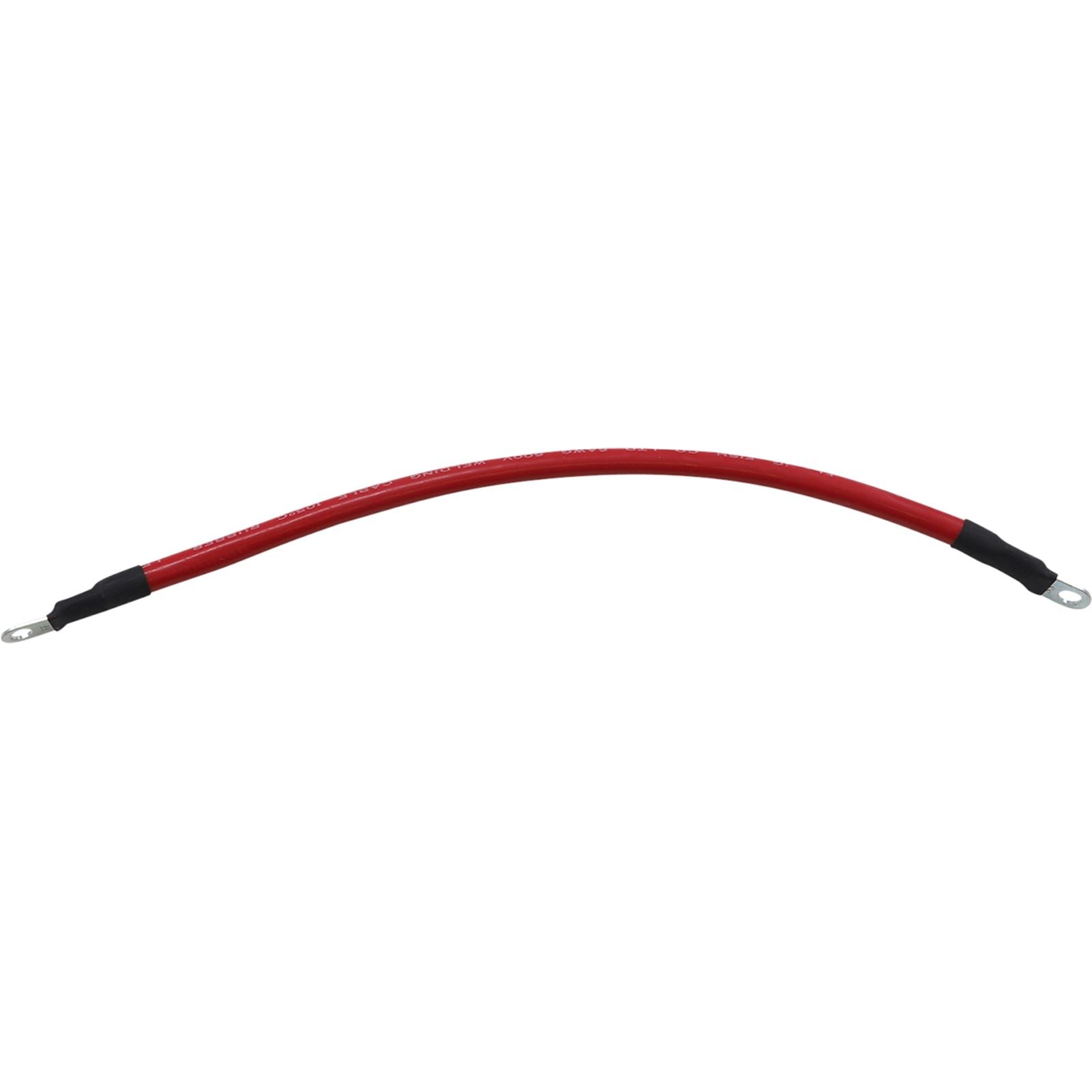 Moose Offroad Battery - 12V Cable - 12" - Red 2113-0811_1091361