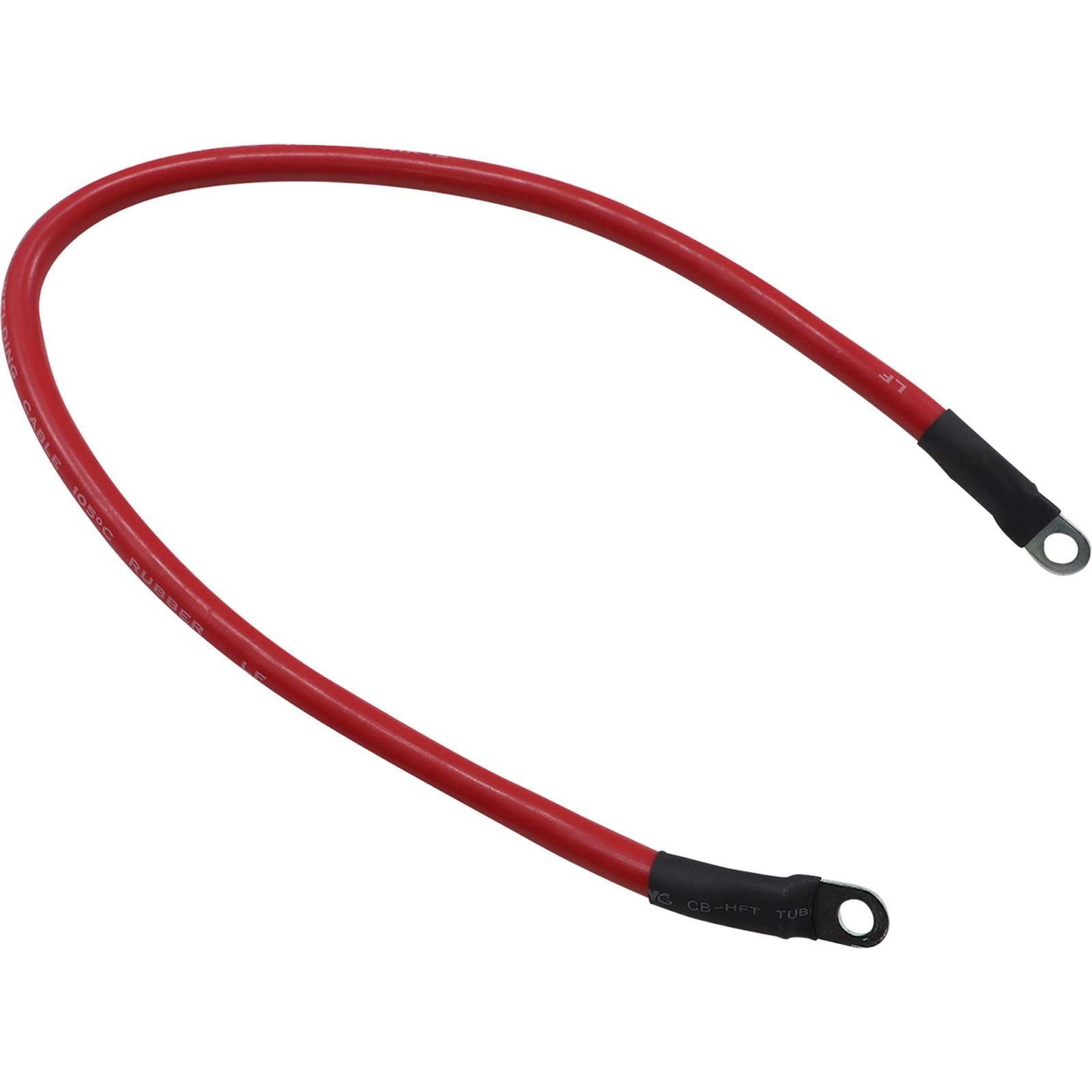 Moose Offroad Battery - 12V Cable - 18" - Red 2113-0812_1091362