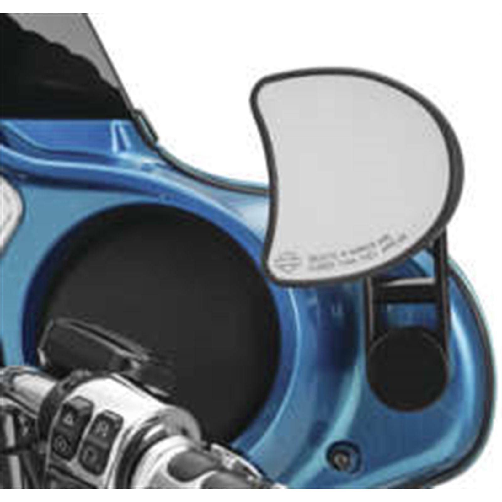 Kuryakyn Adjustable Mirror Relocator for FLHX '14-'21  6575_993809